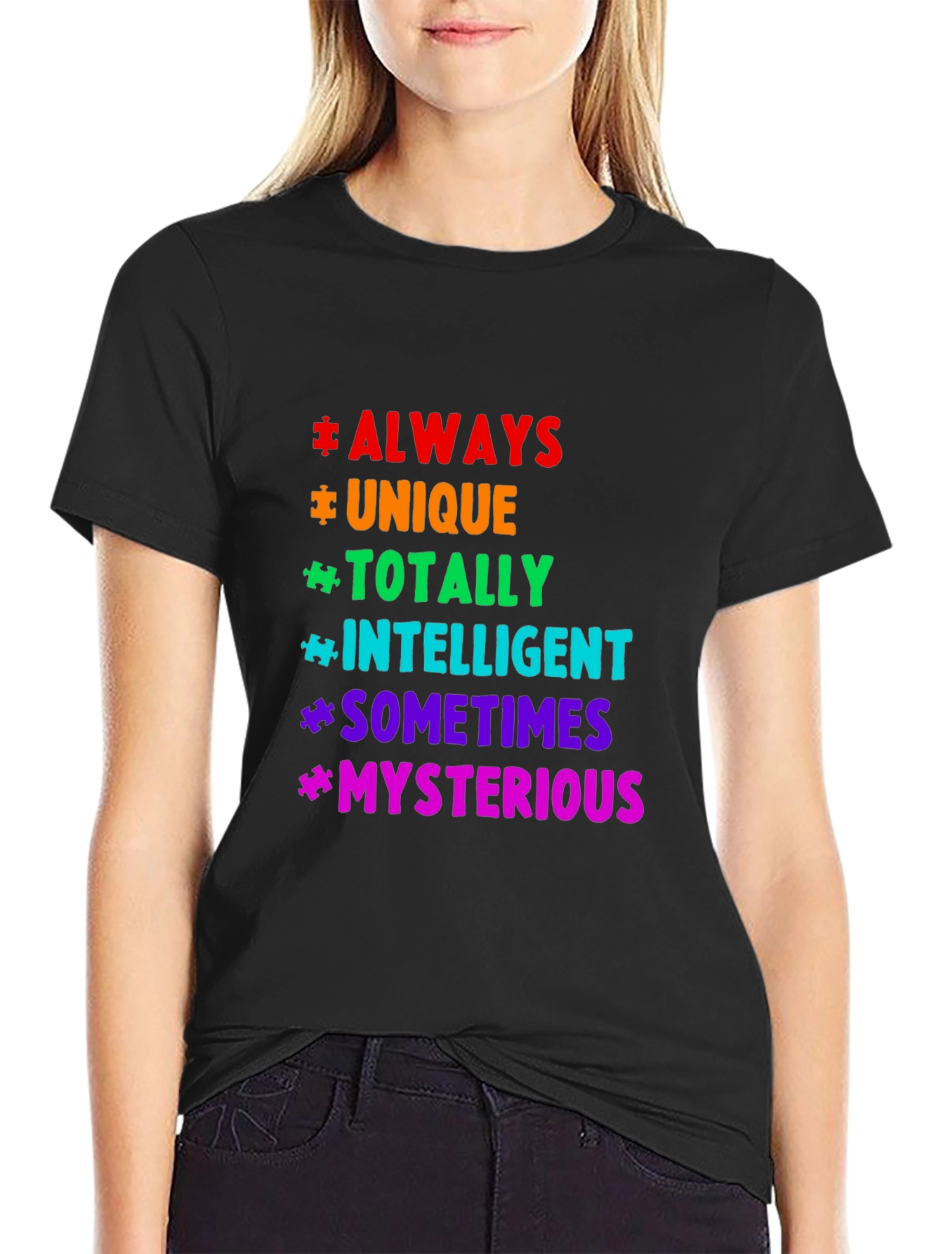 Autism Awareness Puzzle Piece T-Shirt