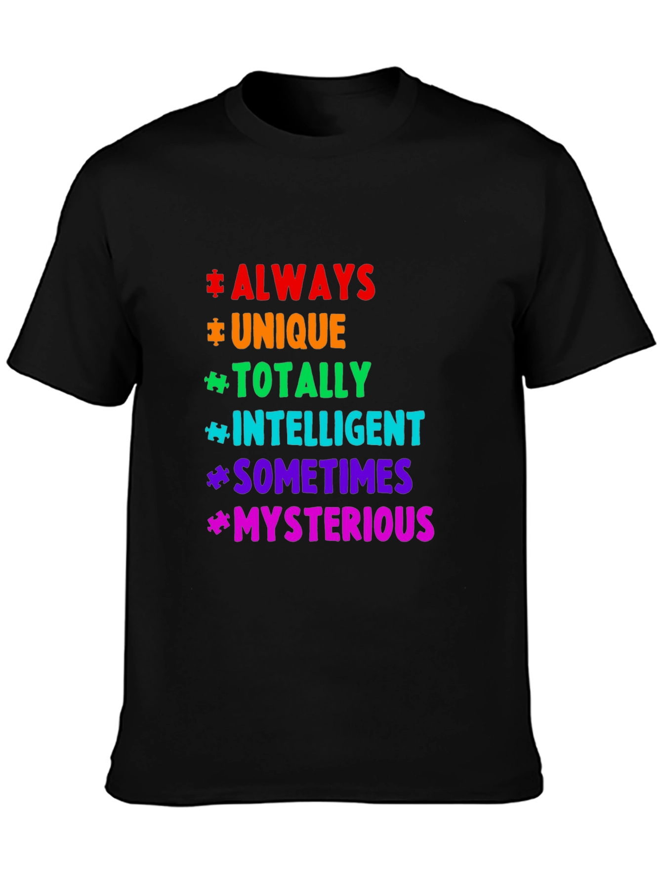 Autism Awareness Puzzle Piece T-Shirt