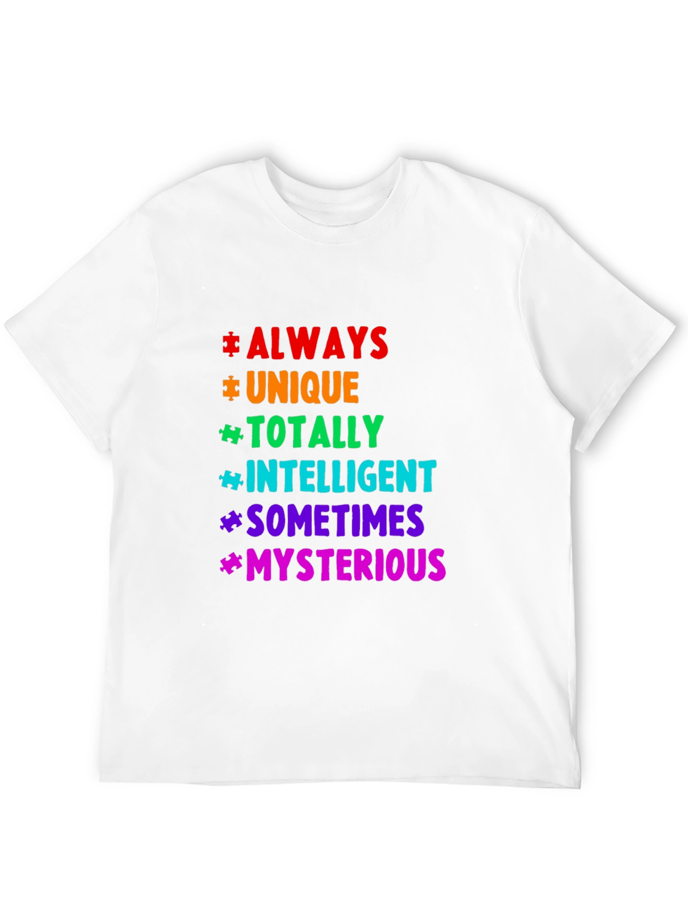 Autism Awareness Puzzle Piece T-Shirt