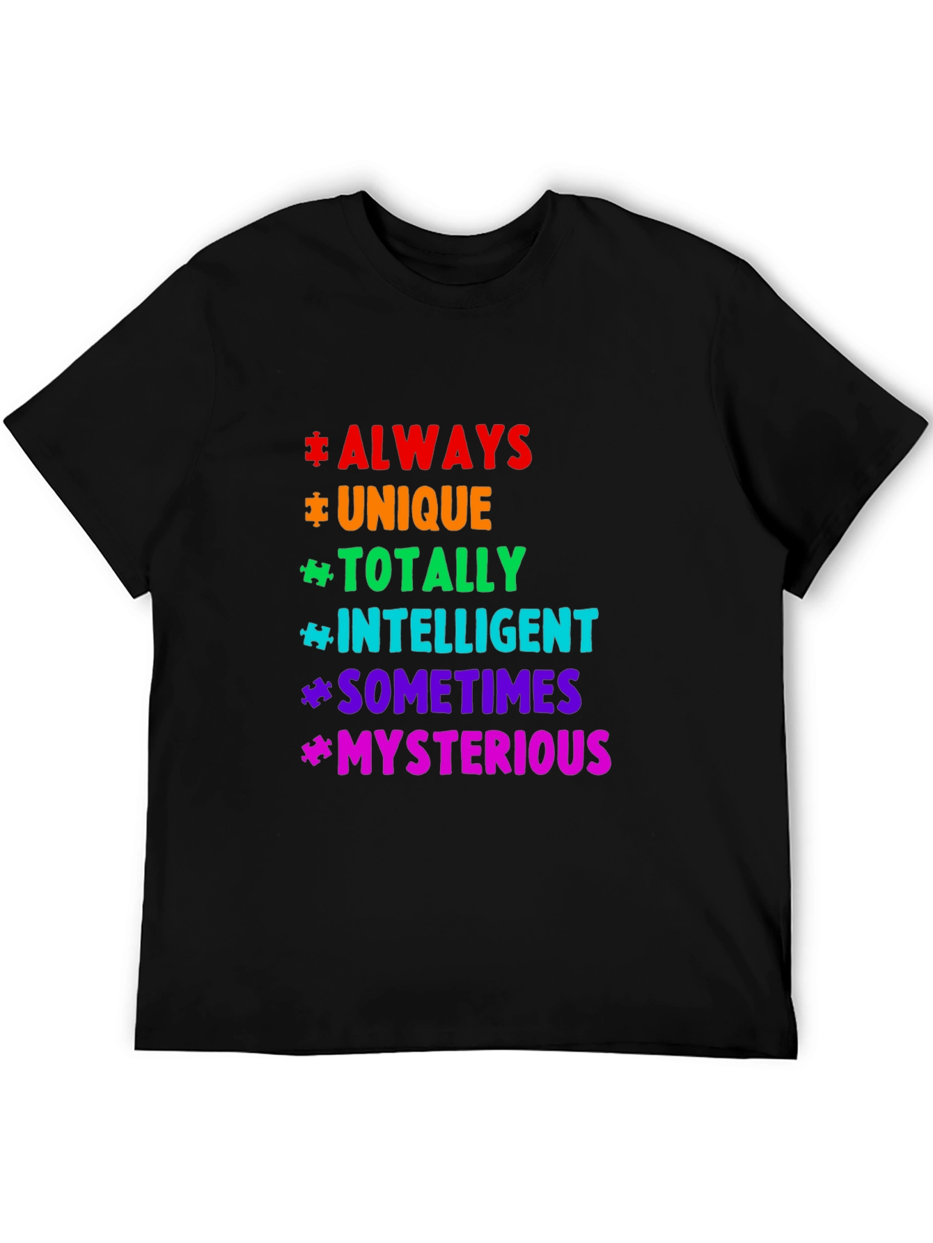 Autism Awareness Puzzle Piece T-Shirt