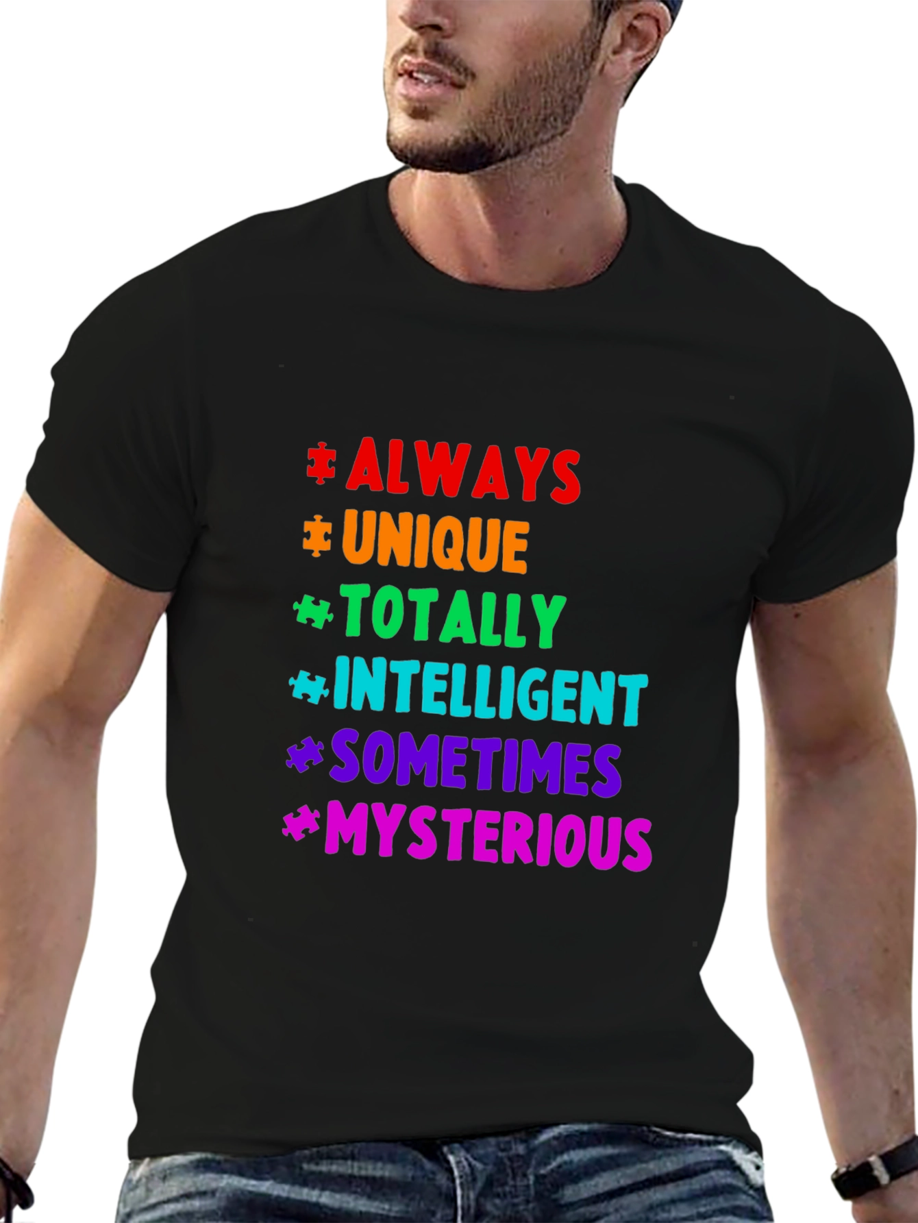 Autism Awareness Puzzle Piece T-Shirt