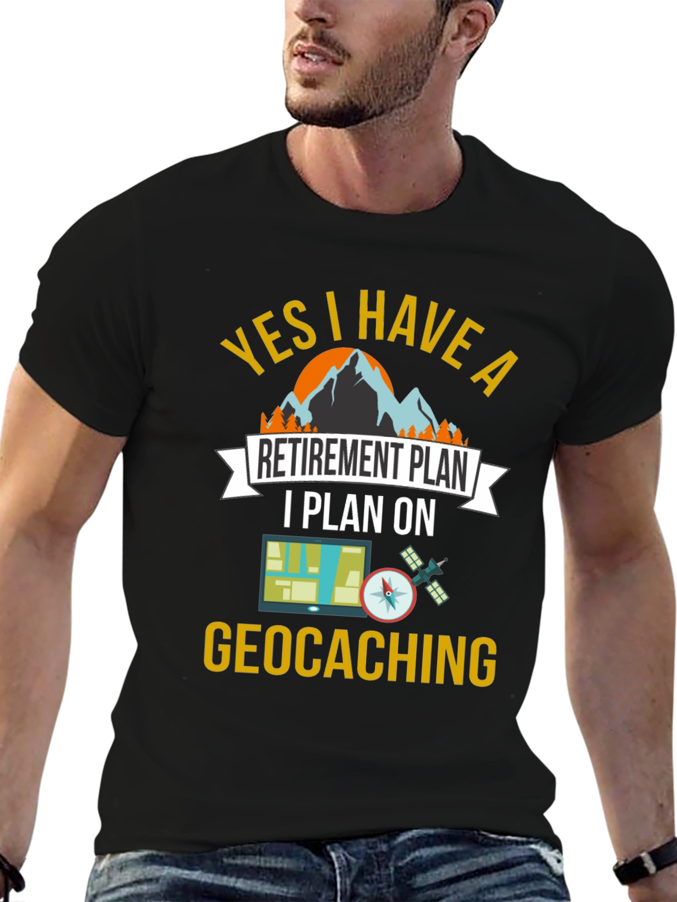 Geocaching Retirement Plan T-Shirt