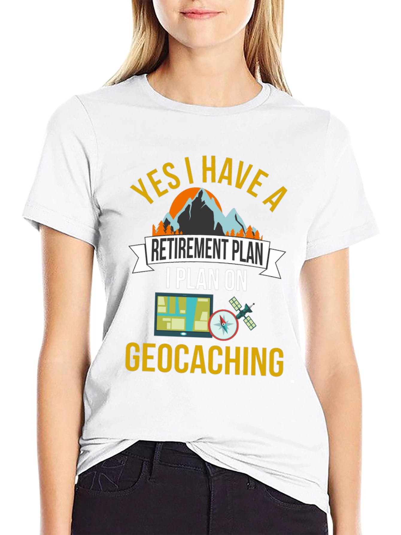 Geocaching Retirement Plan T-Shirt