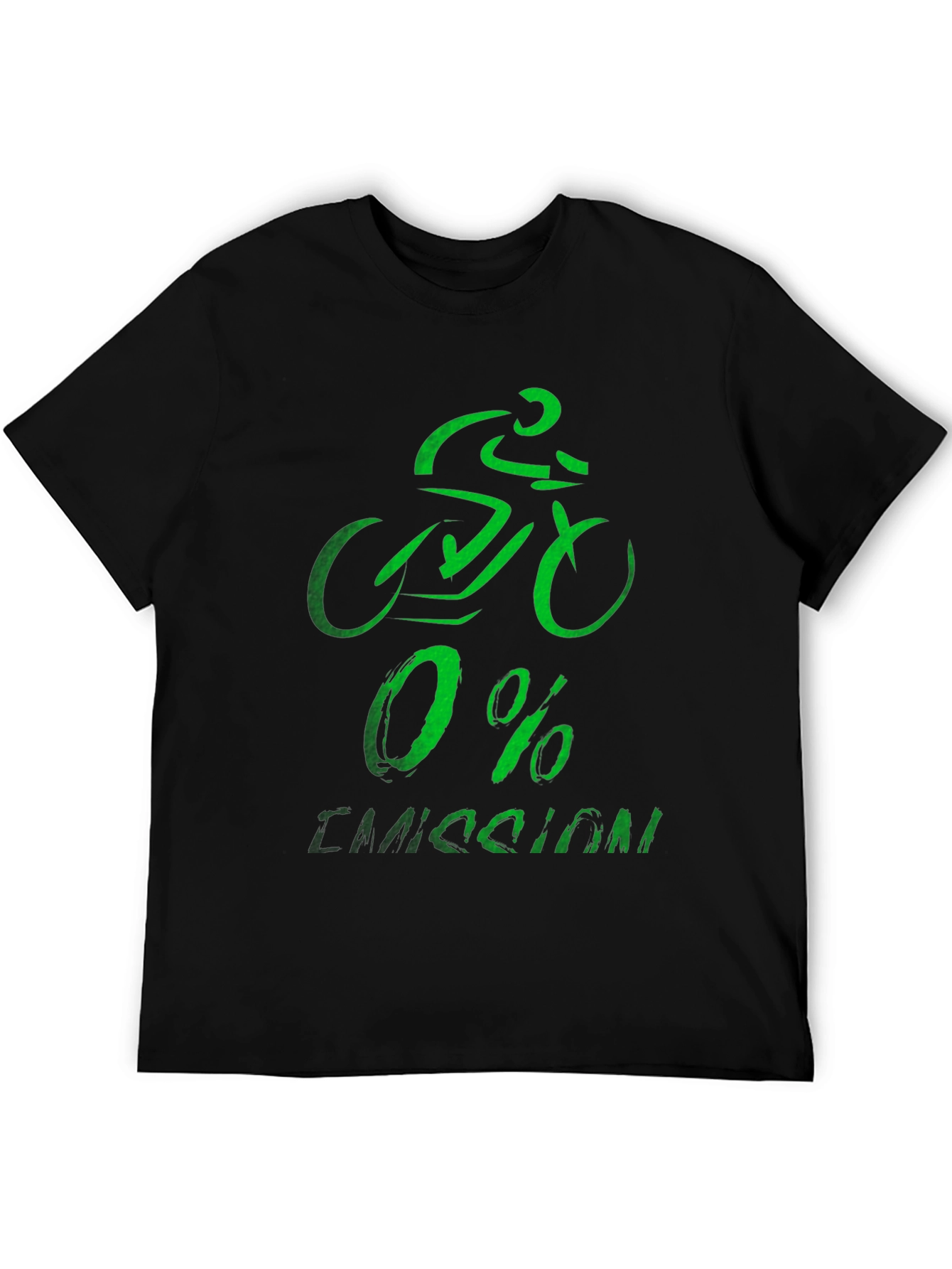 Eco-Friendly 0% Emission Cyclist T-Shirt