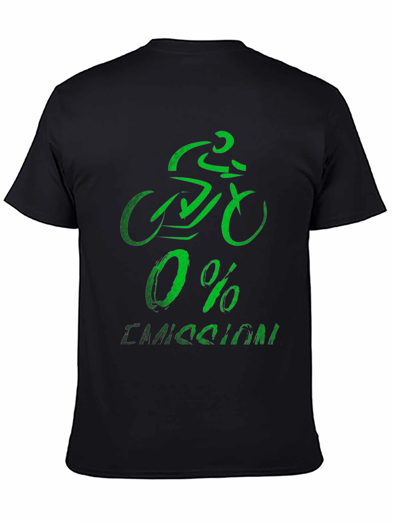 Eco-Friendly 0% Emission Cyclist T-Shirt