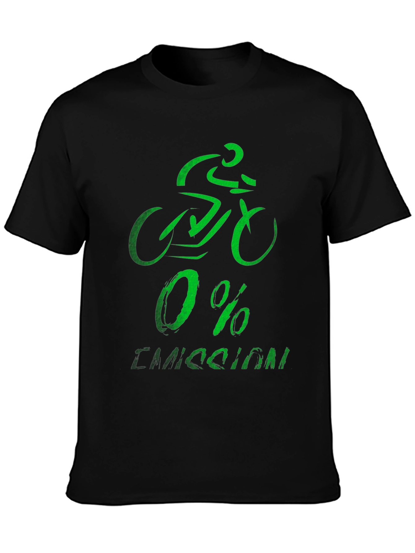 Eco-Friendly 0% Emission Cyclist T-Shirt