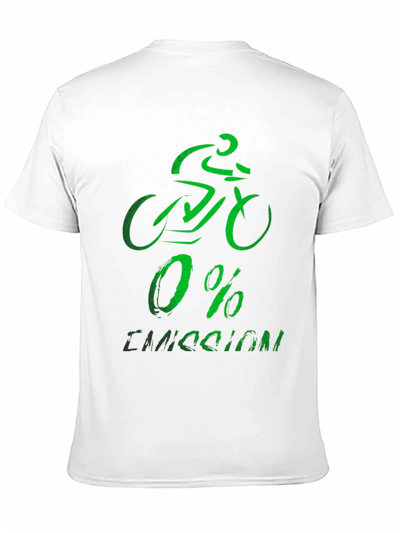 Eco-Friendly 0% Emission Cyclist T-Shirt