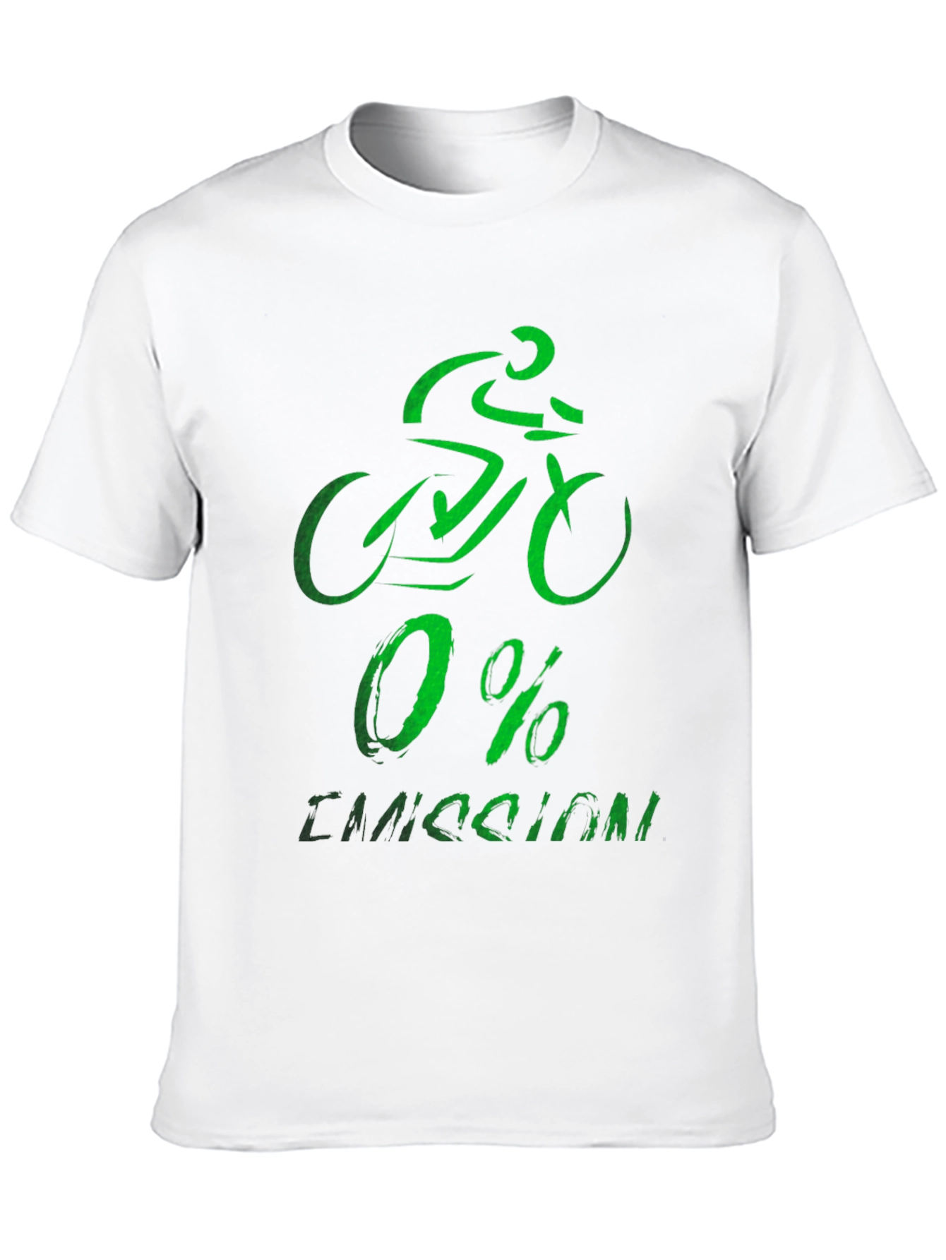 Eco-Friendly 0% Emission Cyclist T-Shirt