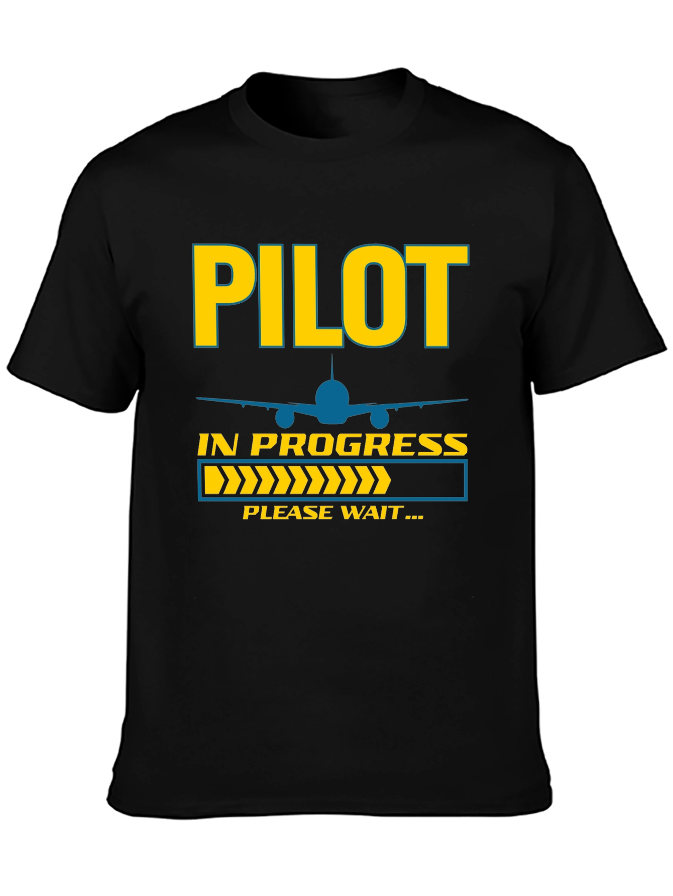 Pilot In Progress T-Shirt Funny Aviation Tee
