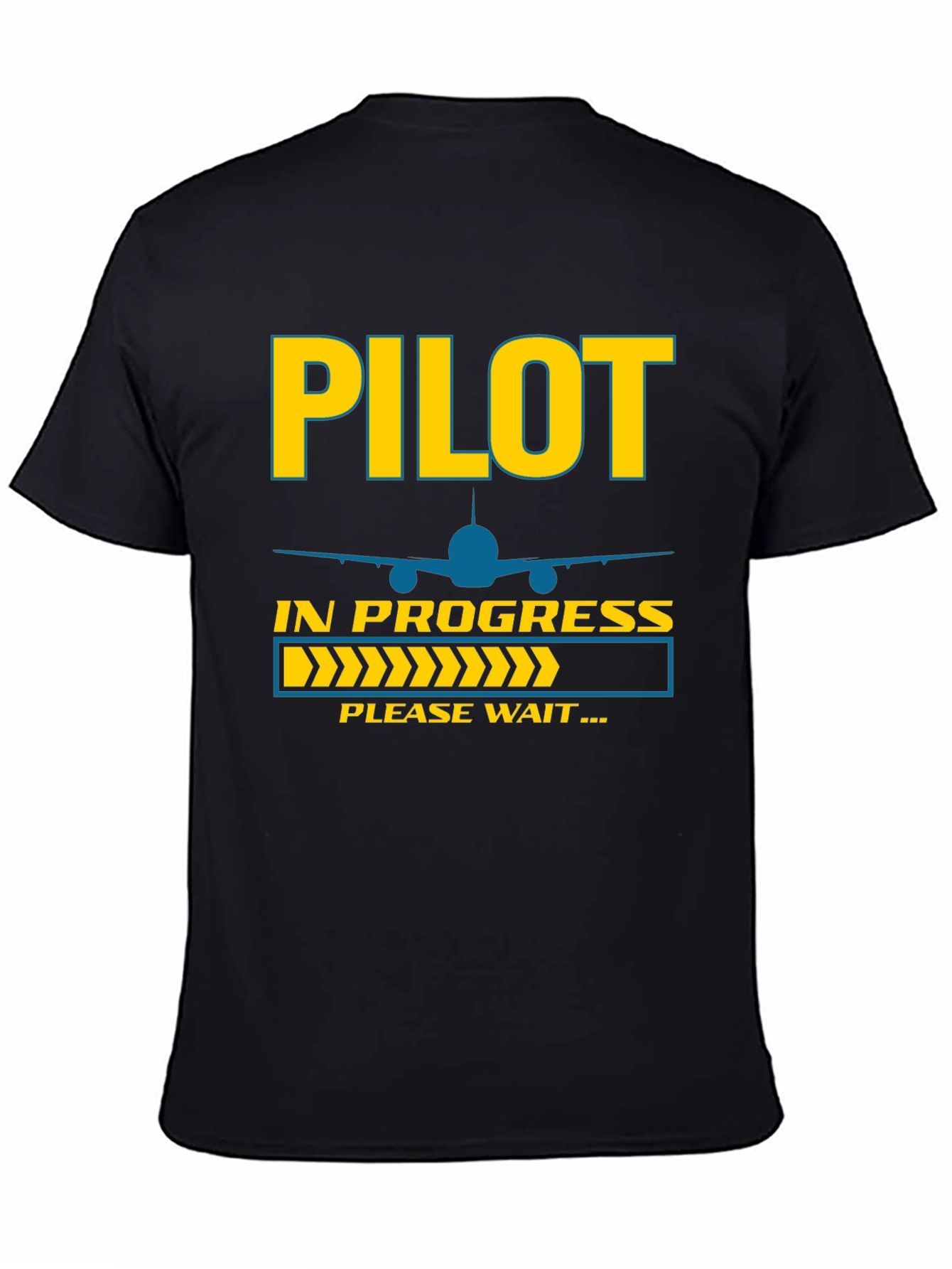 Pilot In Progress T-Shirt Funny Aviation Tee