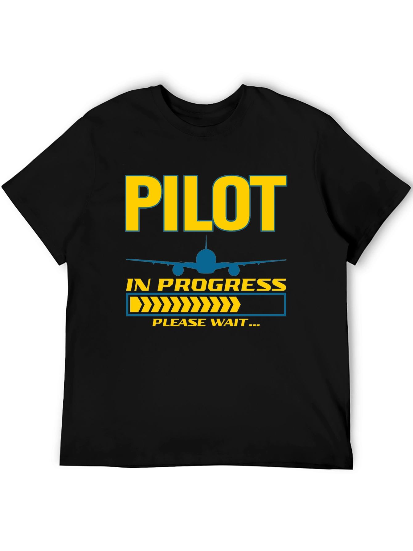 Pilot In Progress T-Shirt Funny Aviation Tee