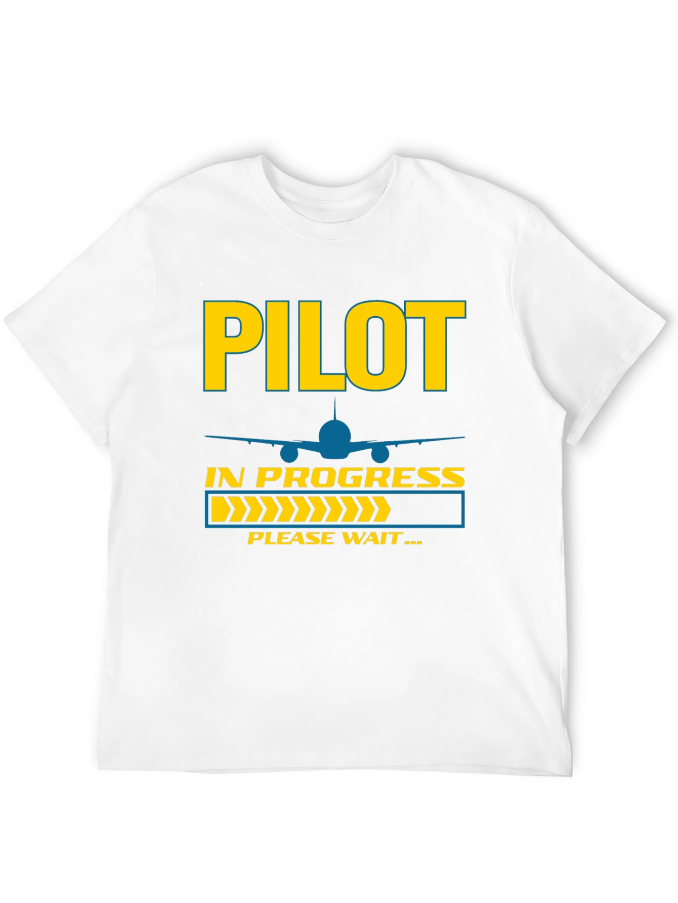 Pilot In Progress T-Shirt Funny Aviation Tee