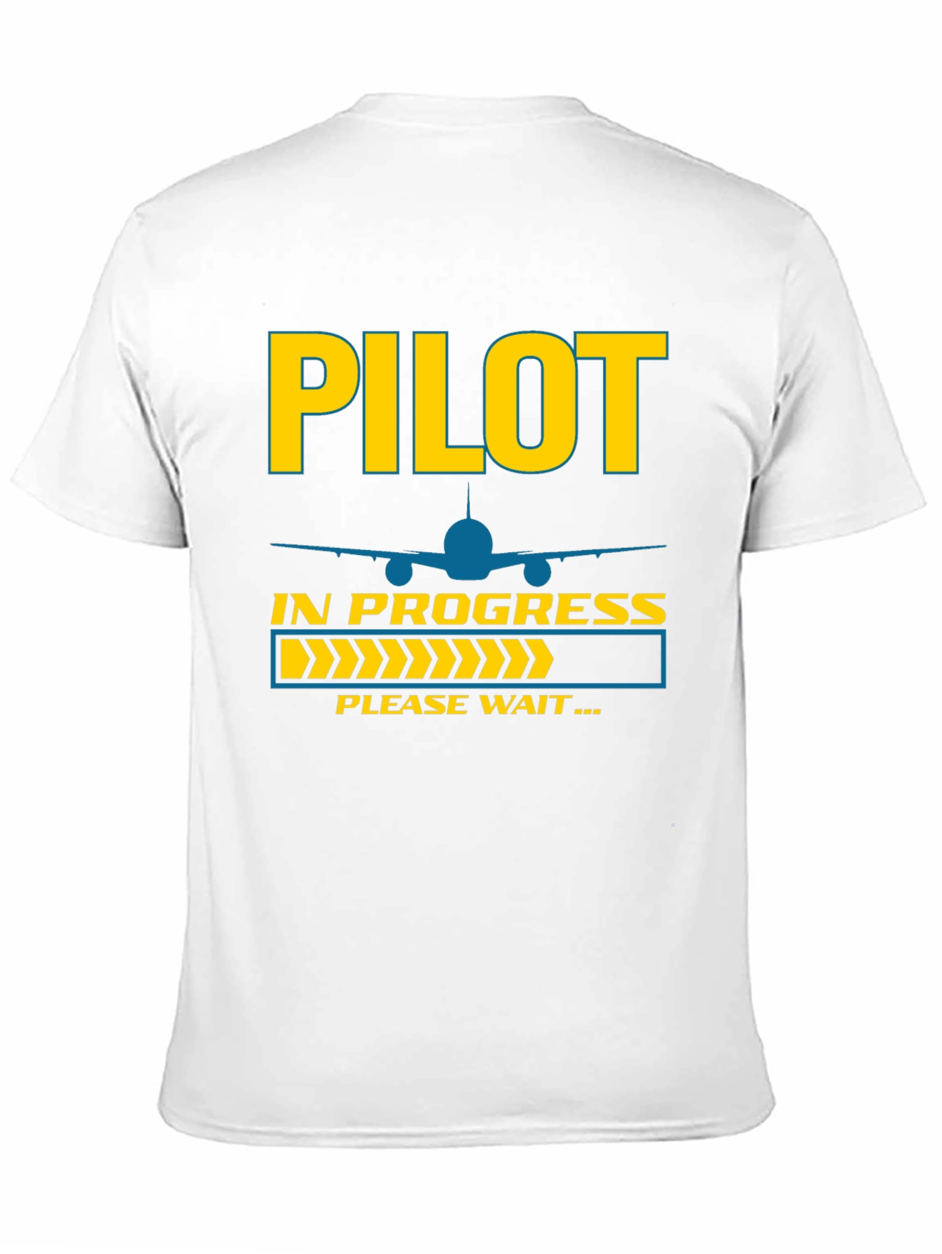 Pilot In Progress T-Shirt Funny Aviation Tee