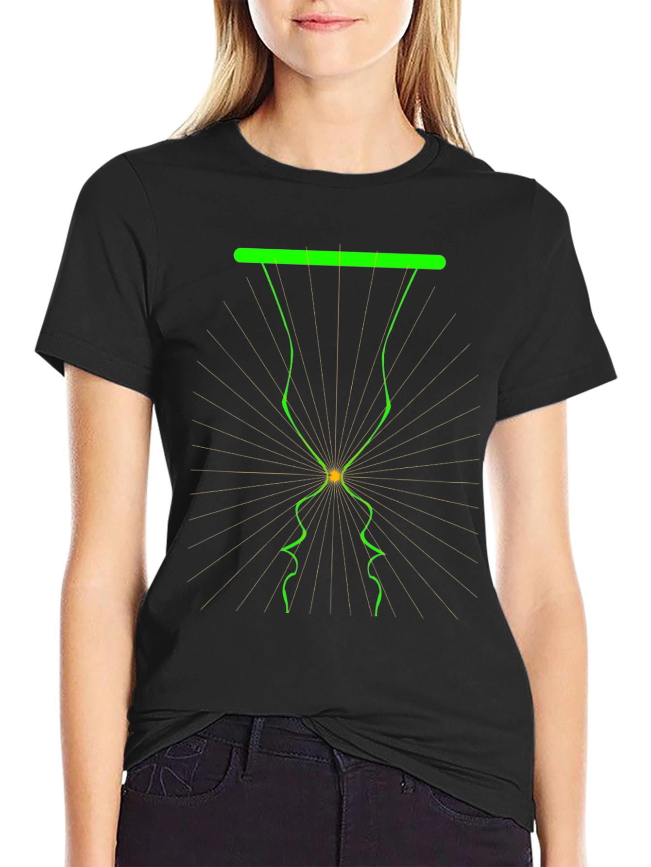 Abstract Graphic Tee - Modern Art Shirt