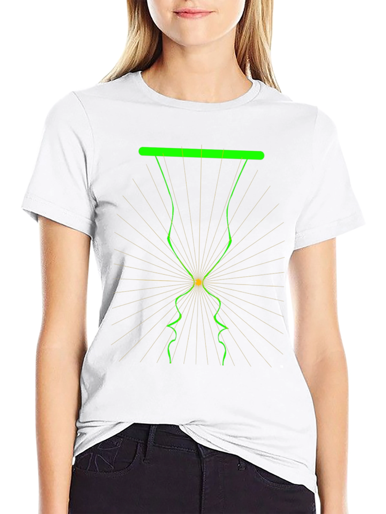 Abstract Graphic Tee - Modern Art Shirt