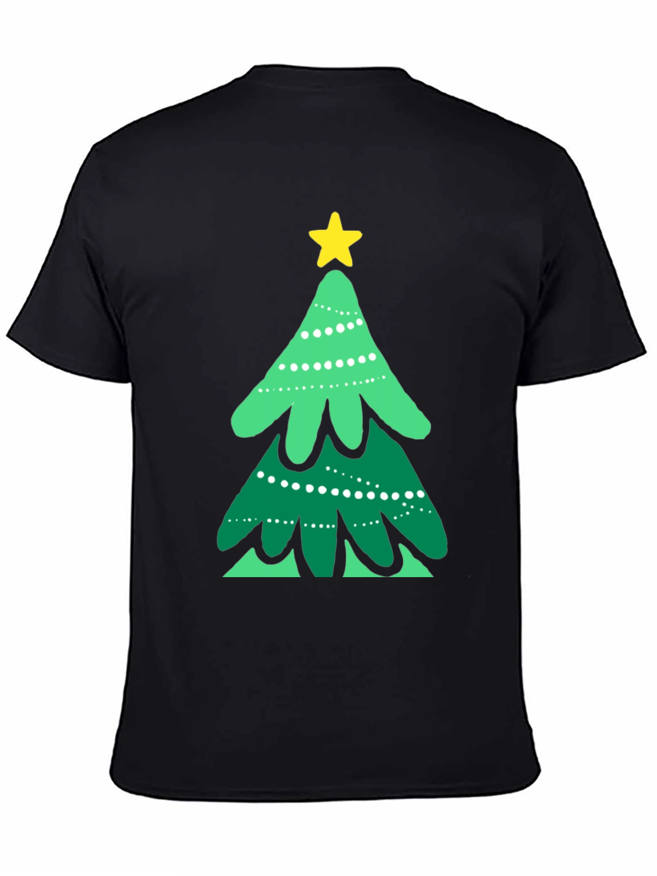 Festive Christmas Tree Graphic Tee