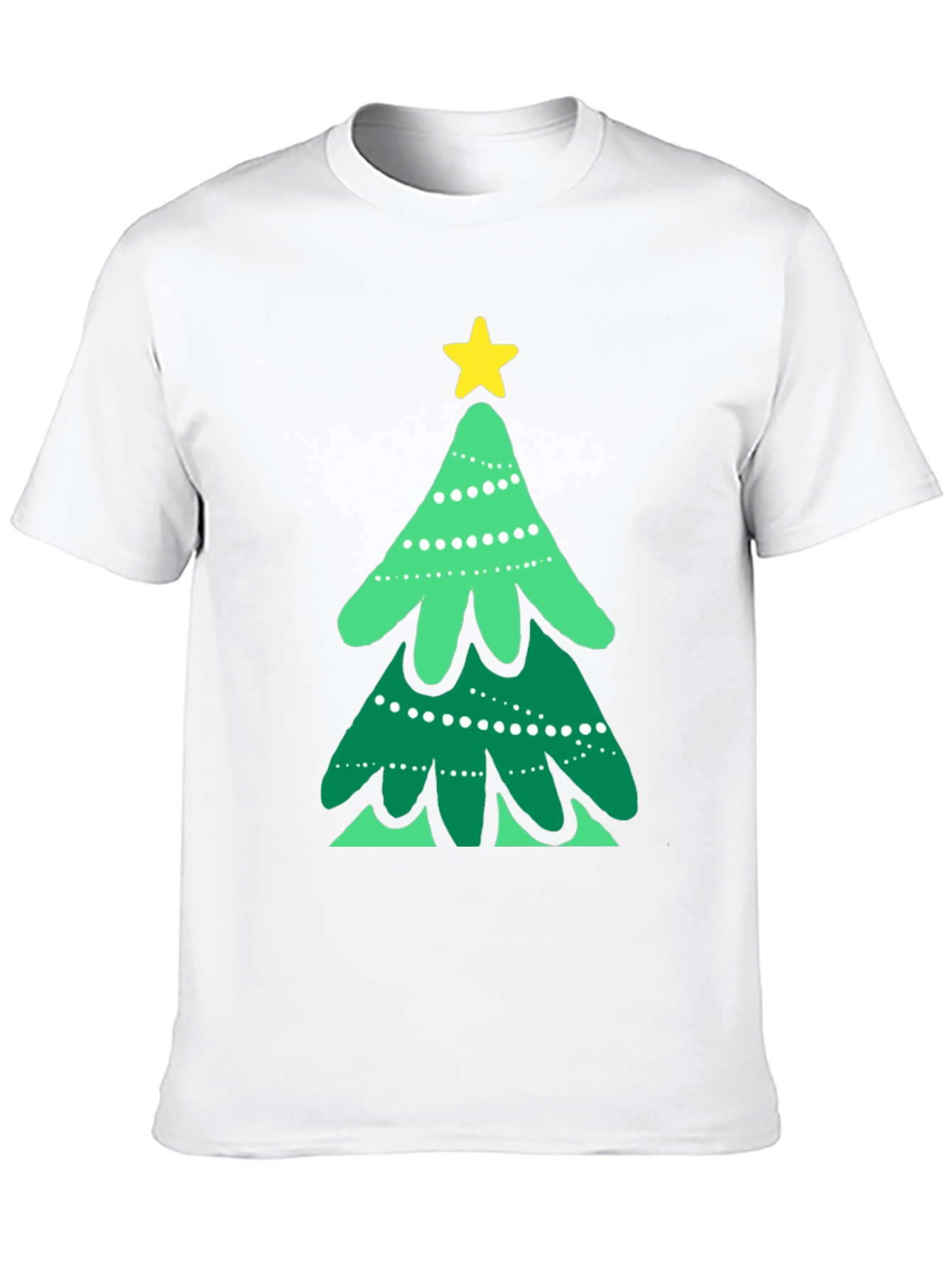 Festive Christmas Tree Graphic Tee