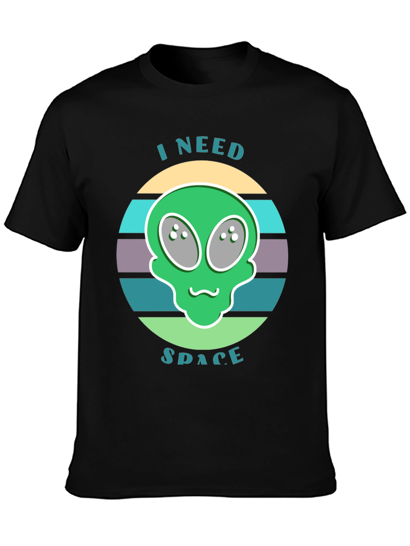 I Need Space Alien Graphic T-Shirt
