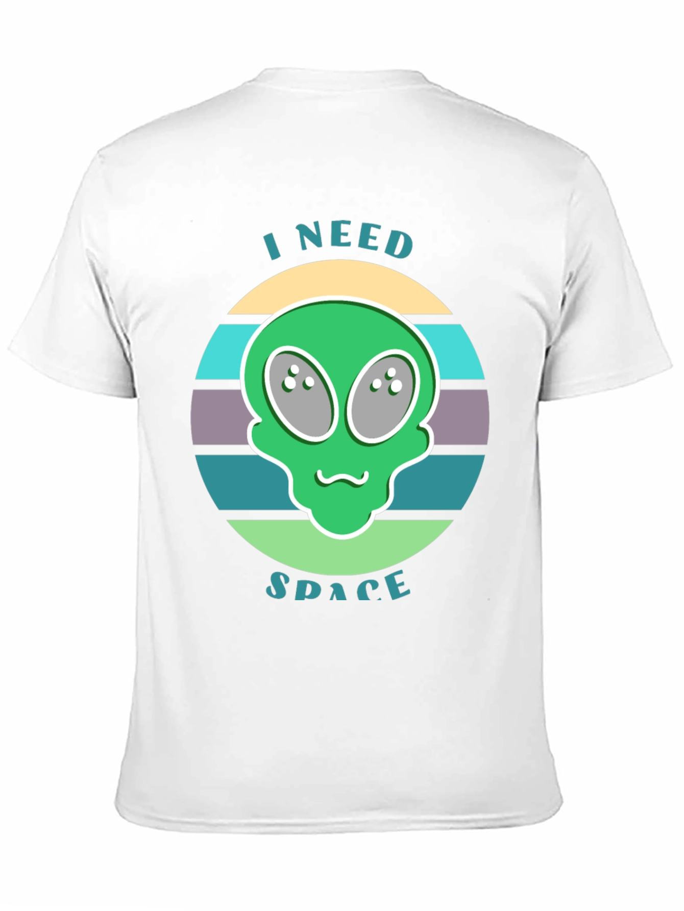 I Need Space Alien Graphic T-Shirt
