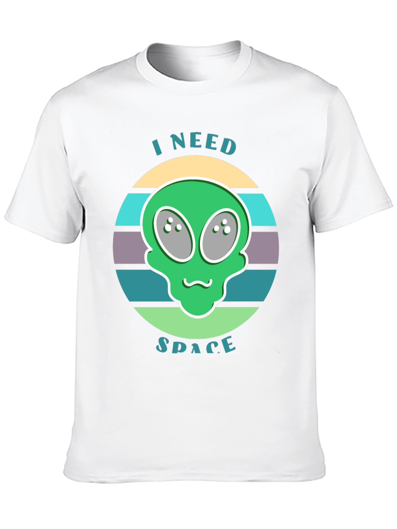 I Need Space Alien Graphic T-Shirt