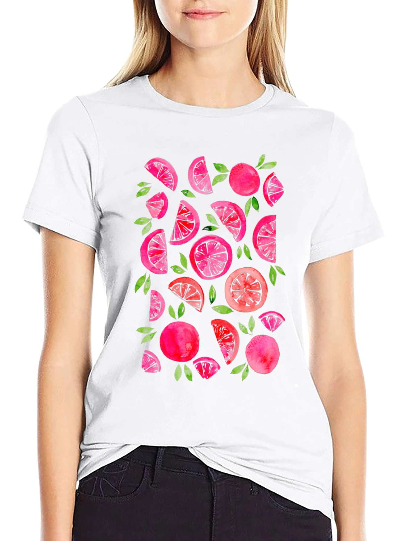 Citrus Slice Tee - Fresh Summer Style