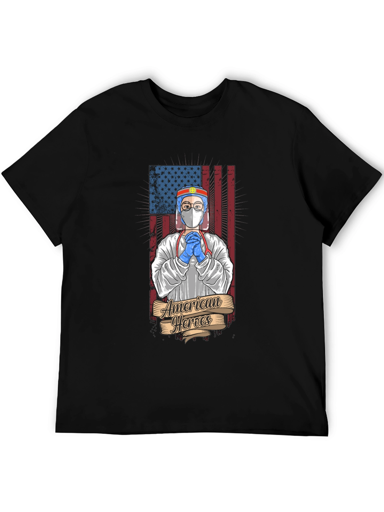 American Heroes T-Shirt - Patriotic Healthcare Design