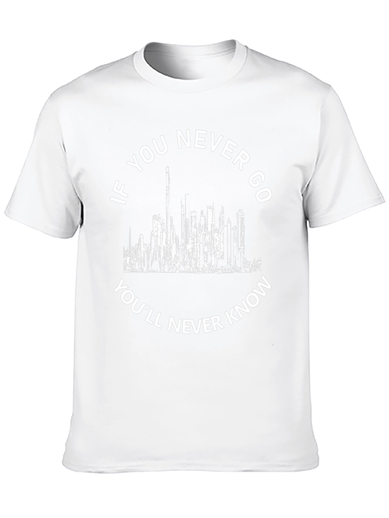 If You Never Go Black Graphic T-Shirt