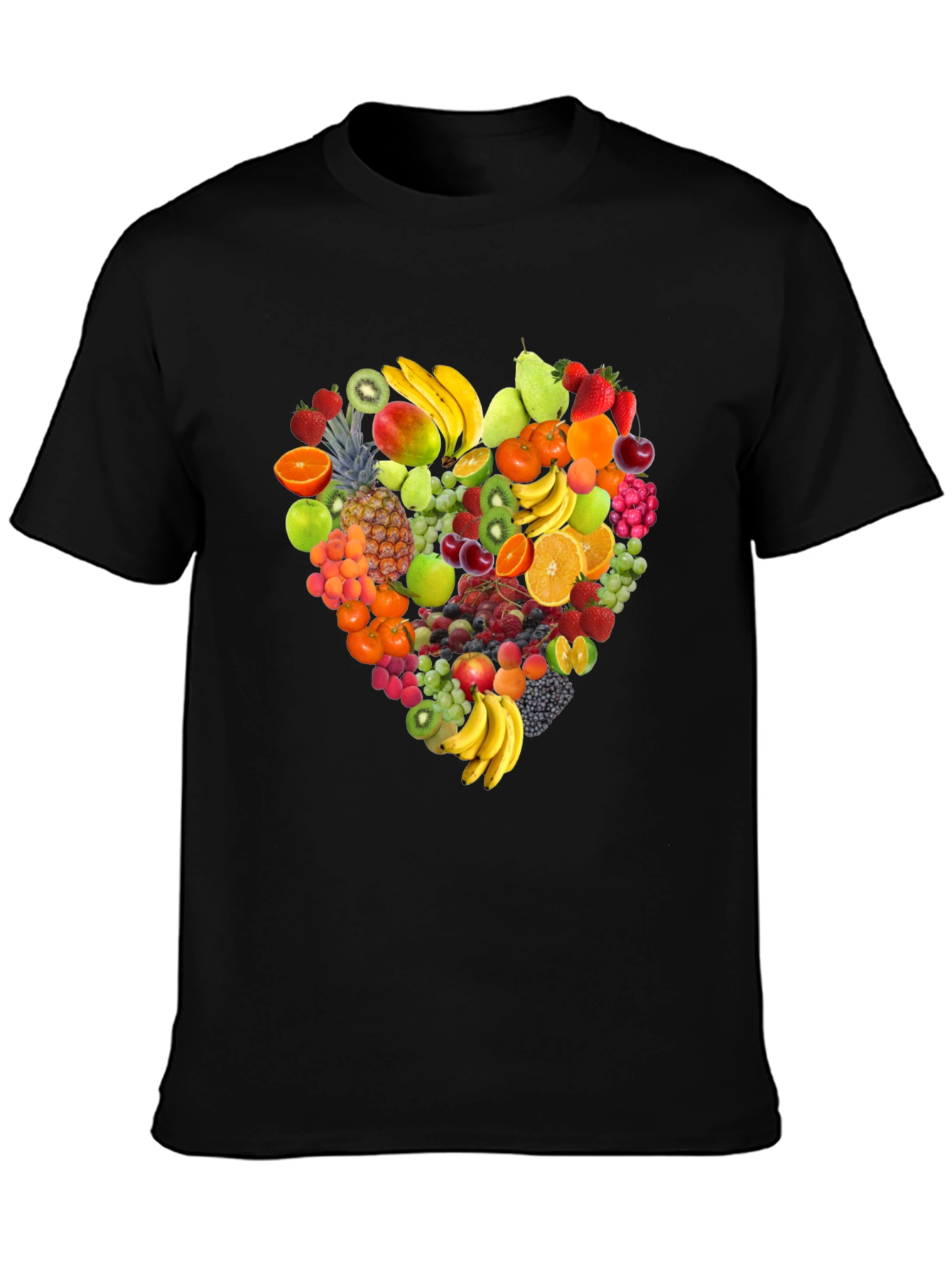 Fruit Heart Graphic T-Shirt