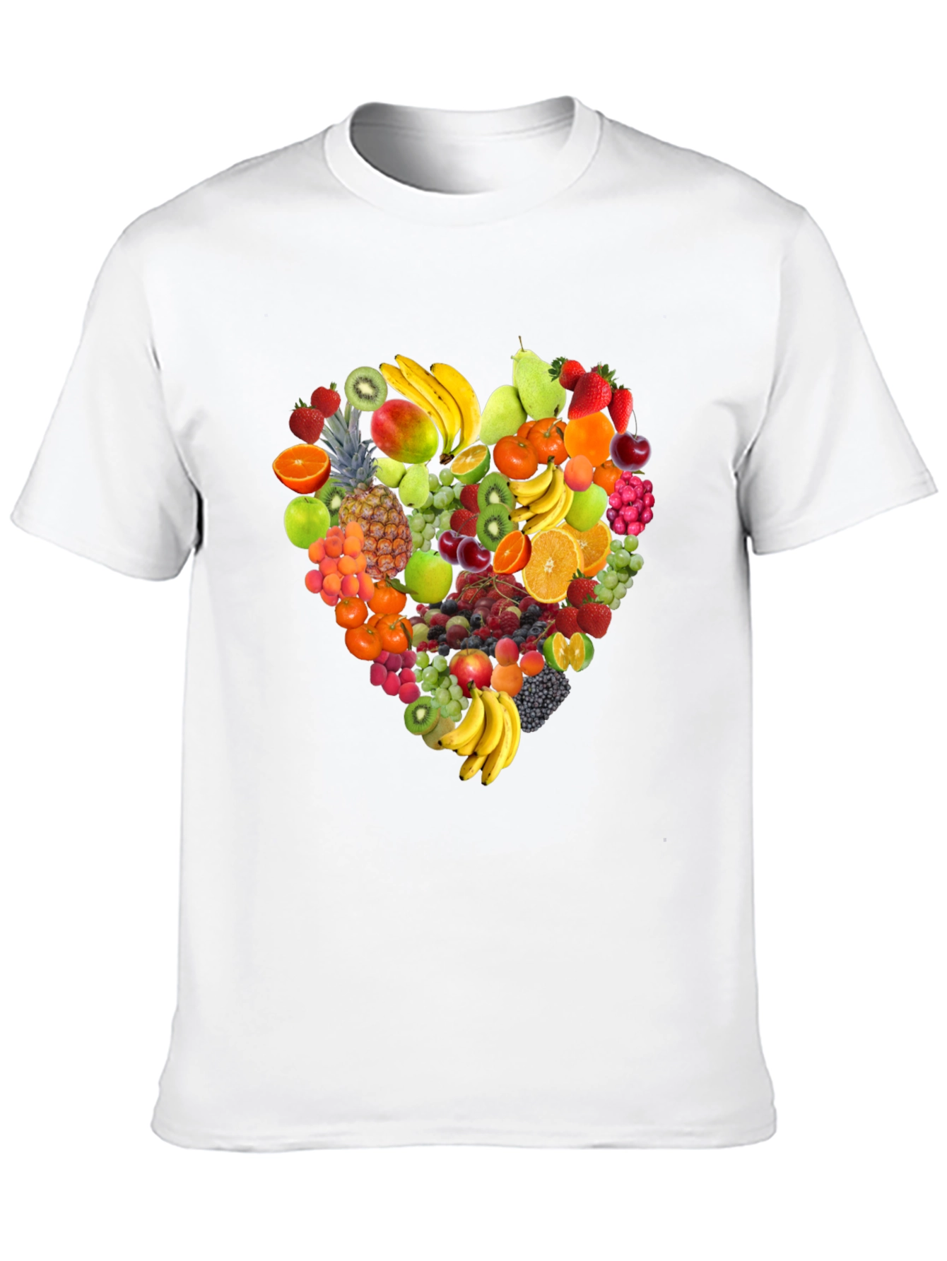 Fruit Heart Graphic T-Shirt