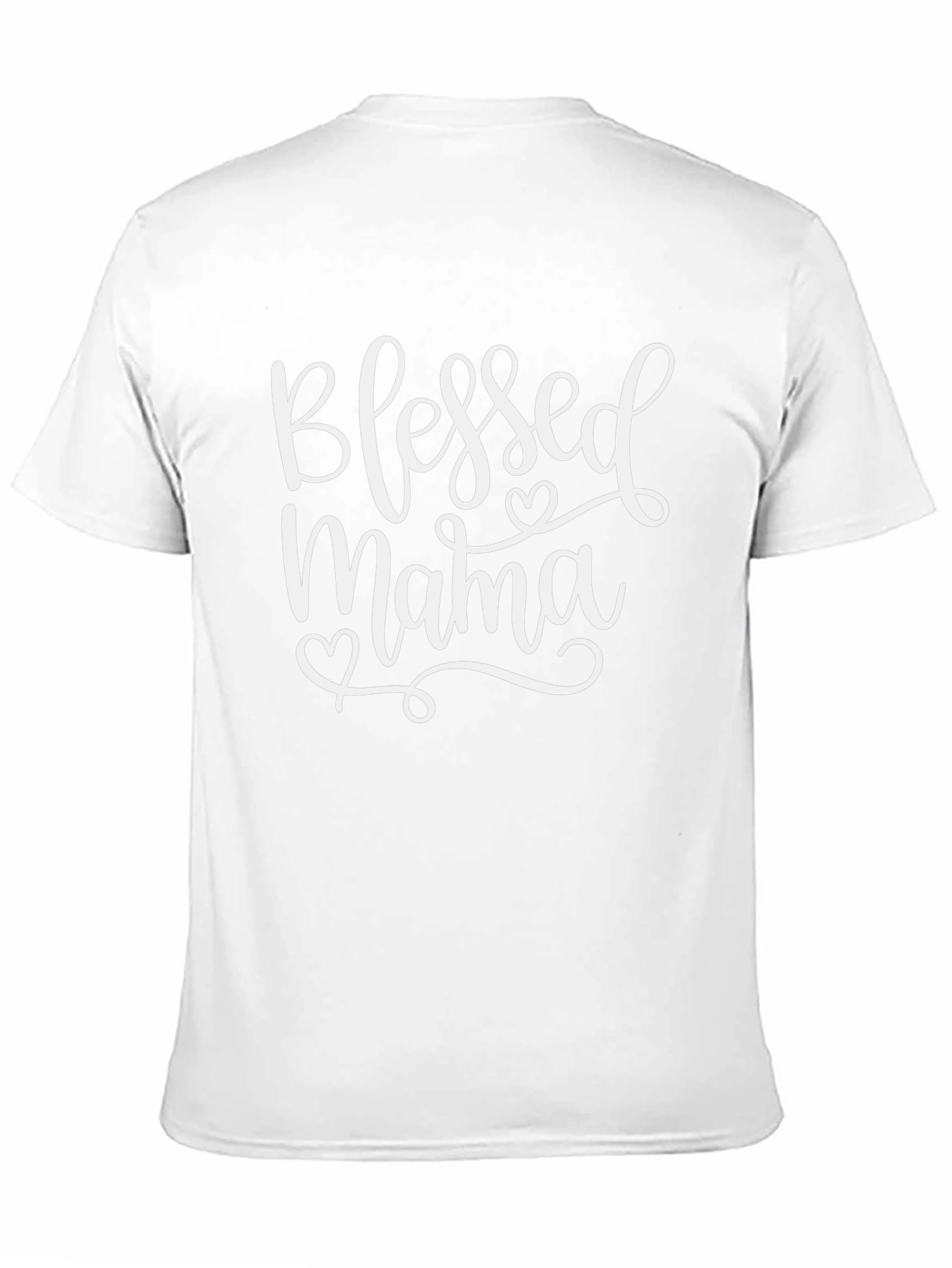 Blessed Mama Graphic Tee - Cute Mom Shirt