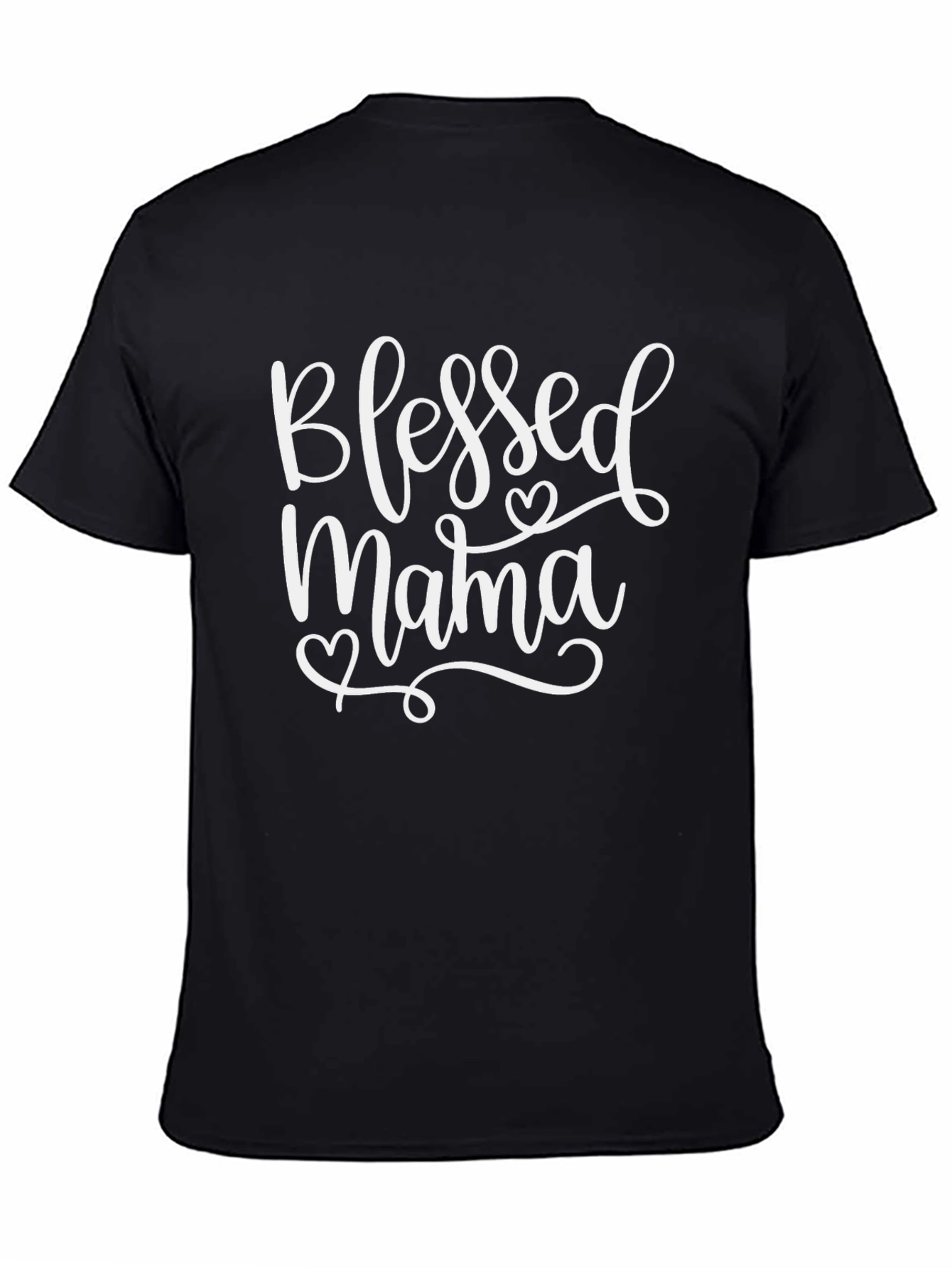 Blessed Mama Graphic Tee - Cute Mom Shirt