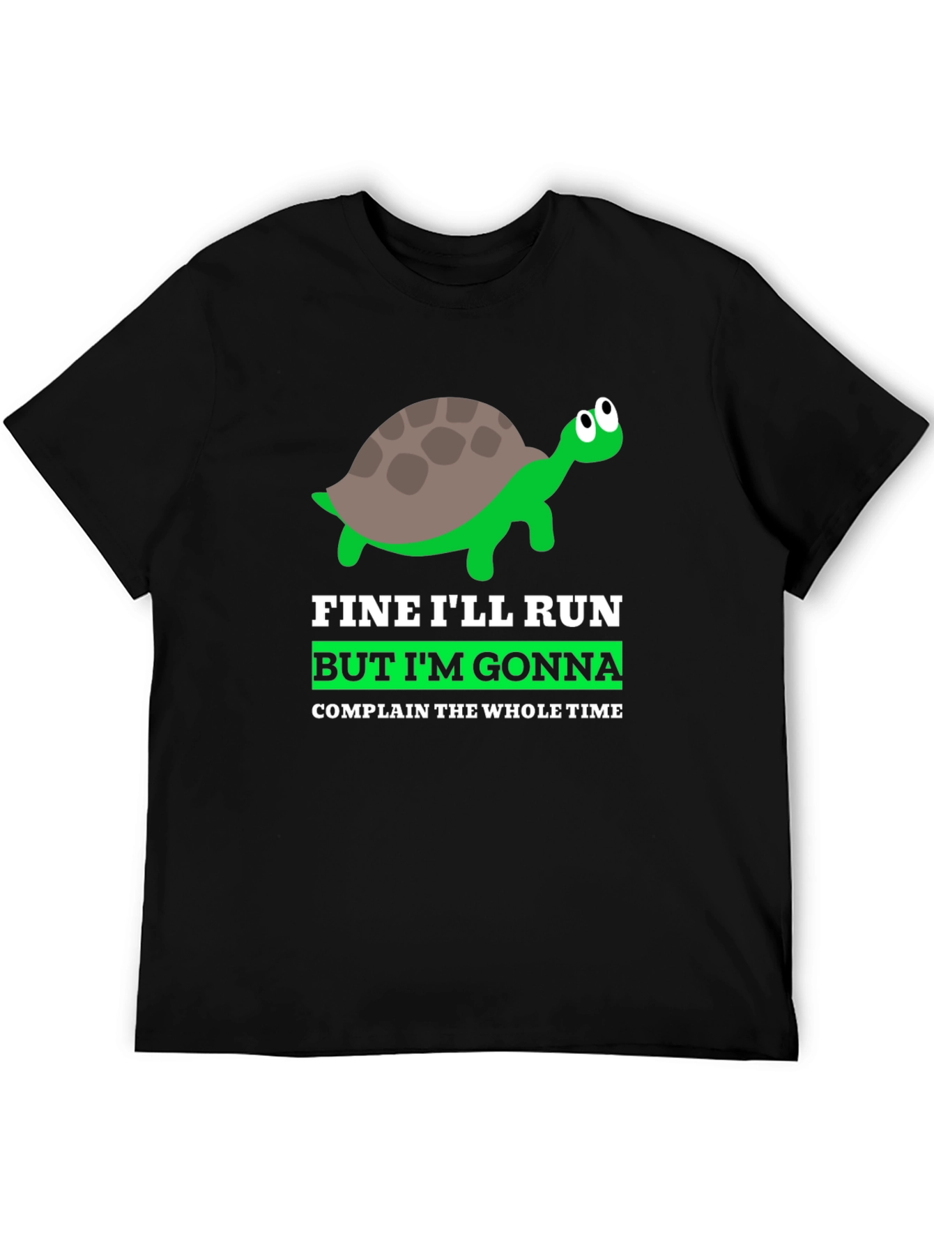 Funny Turtle Running T-Shirt