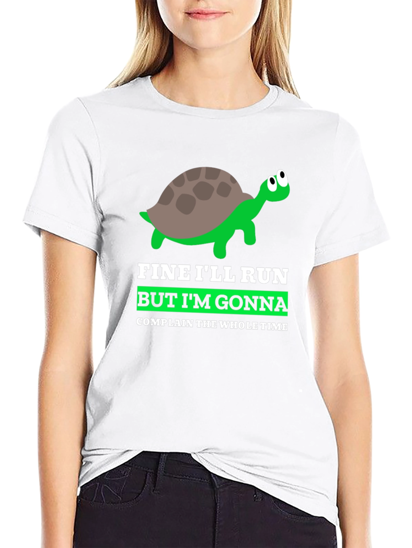 Funny Turtle Running T-Shirt
