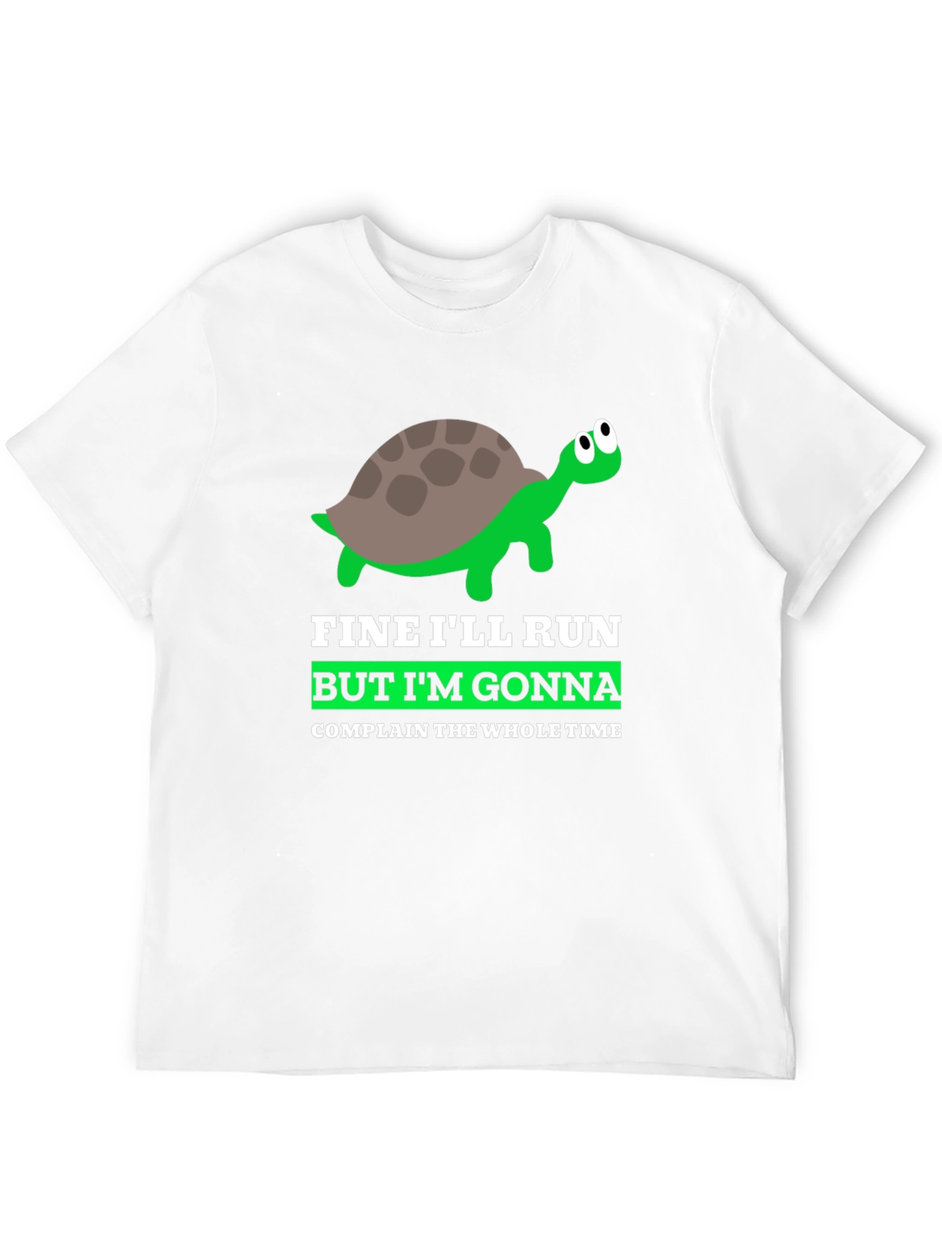 Funny Turtle Running T-Shirt