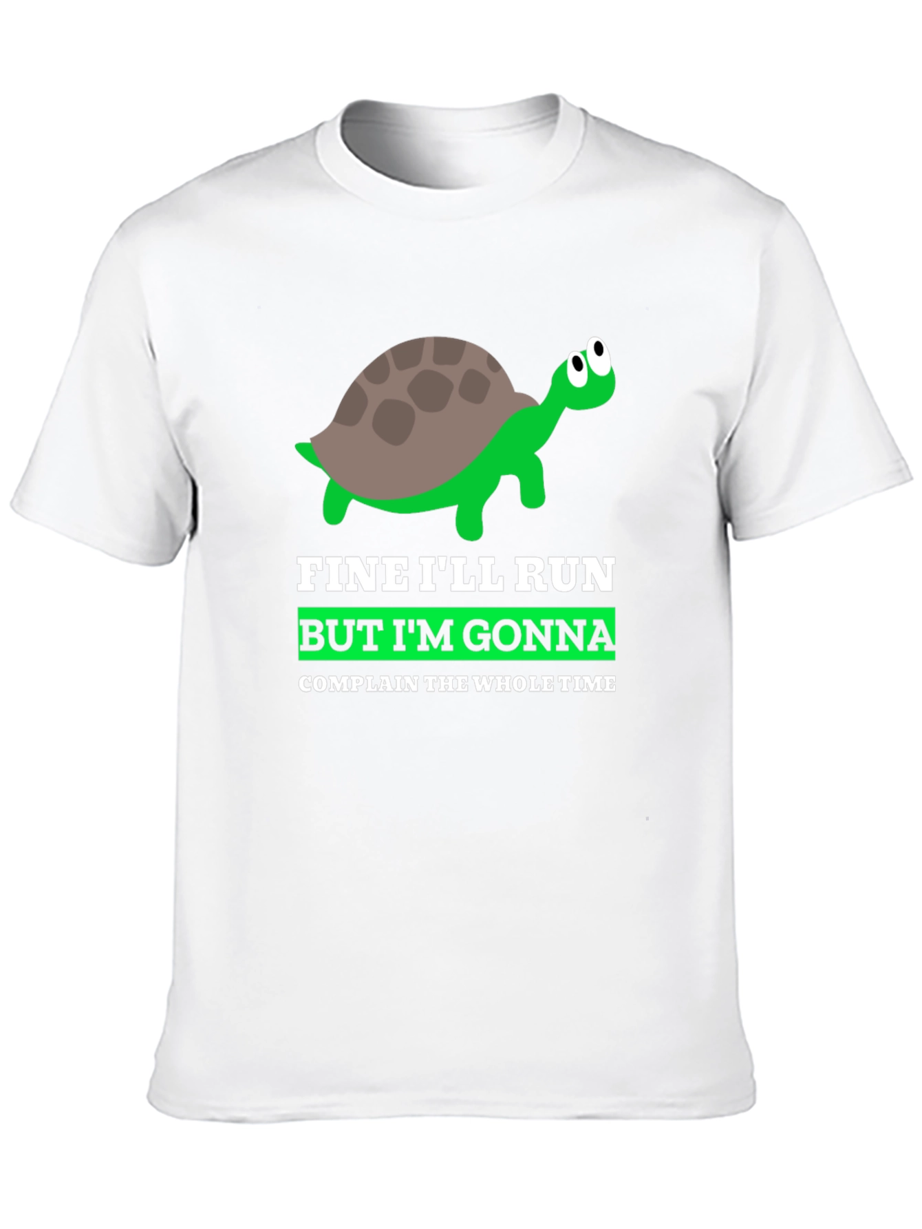Funny Turtle Running T-Shirt