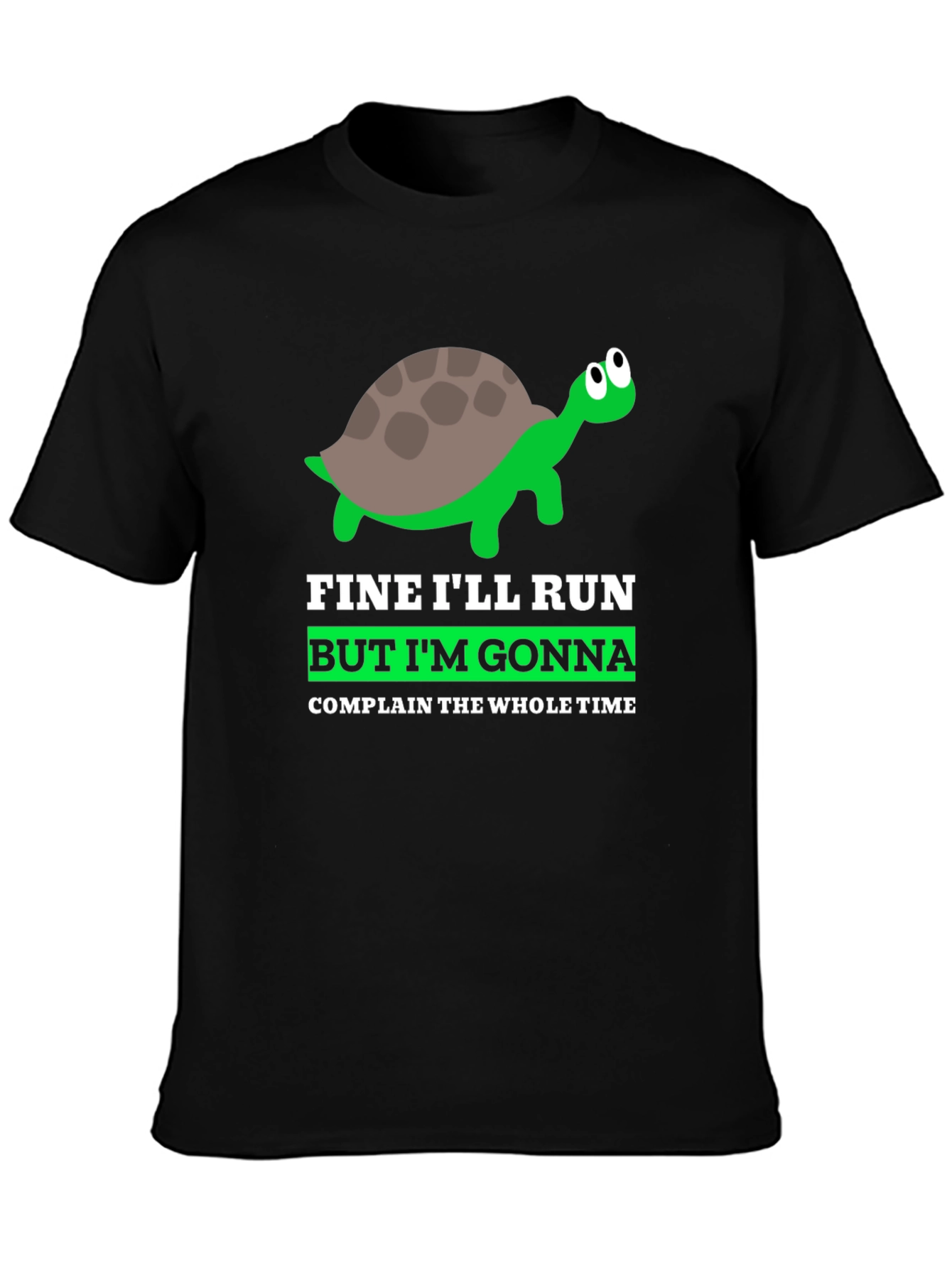 Funny Turtle Running T-Shirt