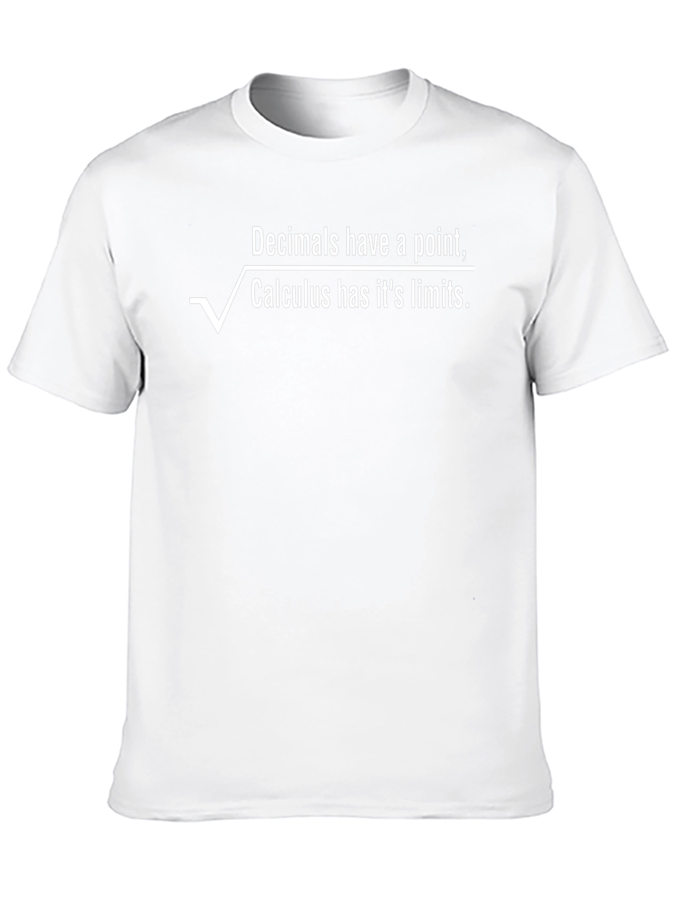 Decimals Have a Point Calculus T-Shirt