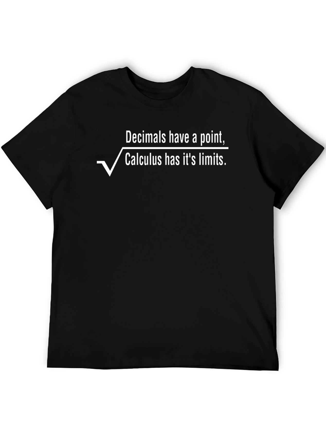 Decimals Have a Point Calculus T-Shirt