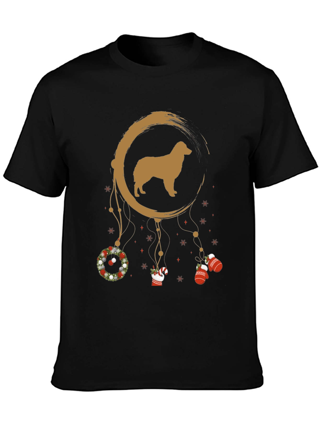Dog Dream Catcher Christmas T-Shirt