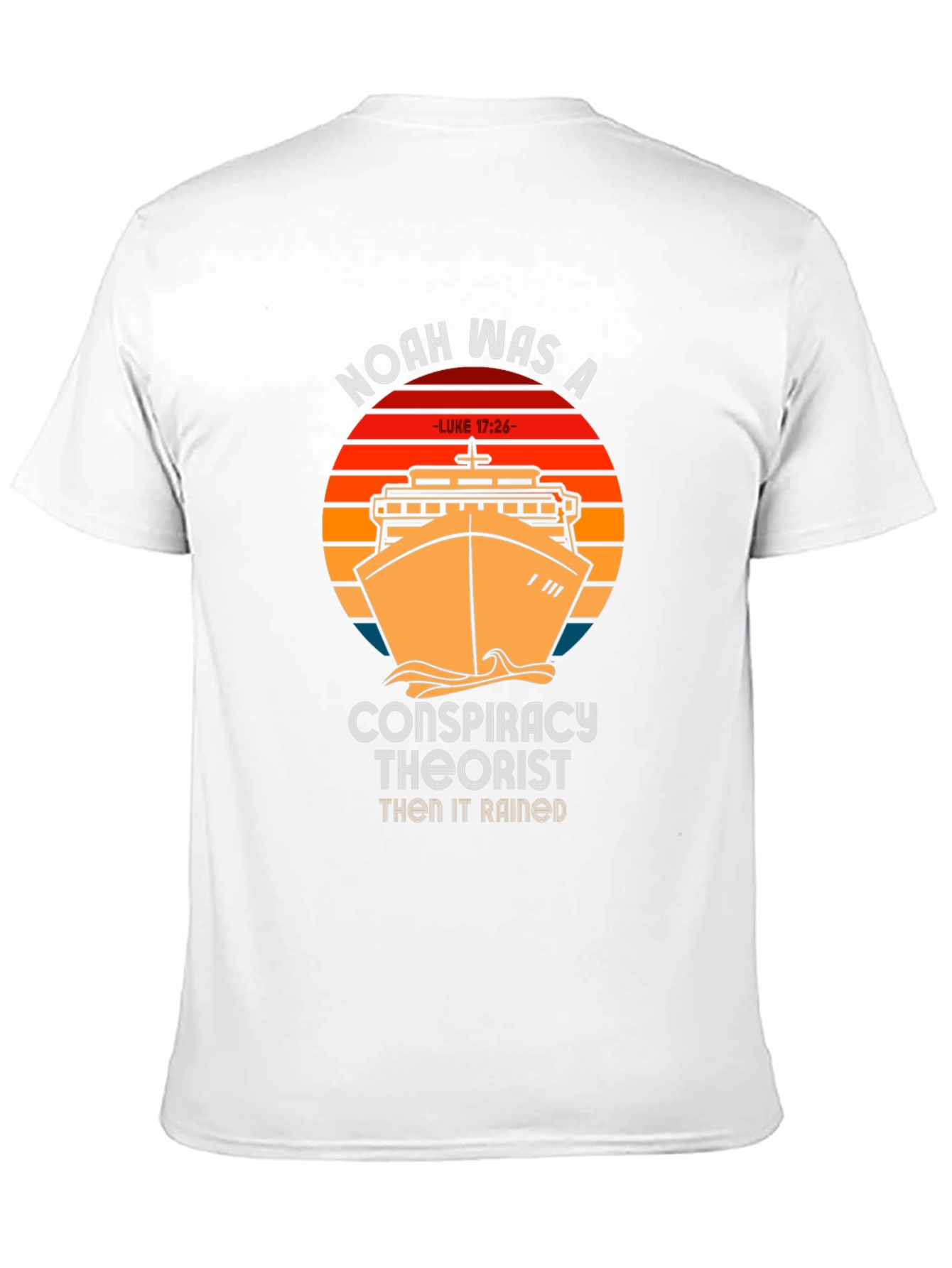 Noah Conspiracy Theorist T-Shirt - Mens Black Tee