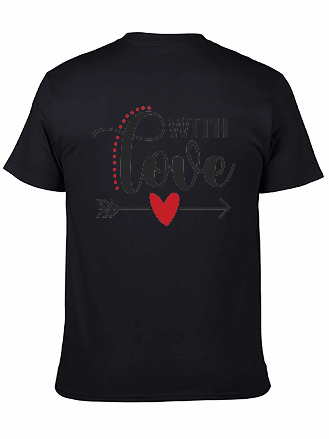 With Love Graphic Tee - Valentines Day Shirt