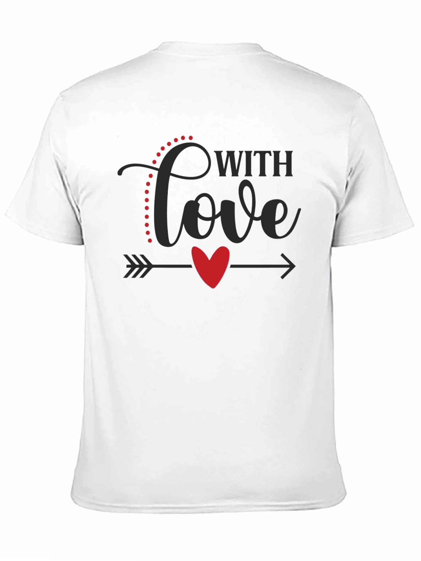With Love Graphic Tee - Valentines Day Shirt