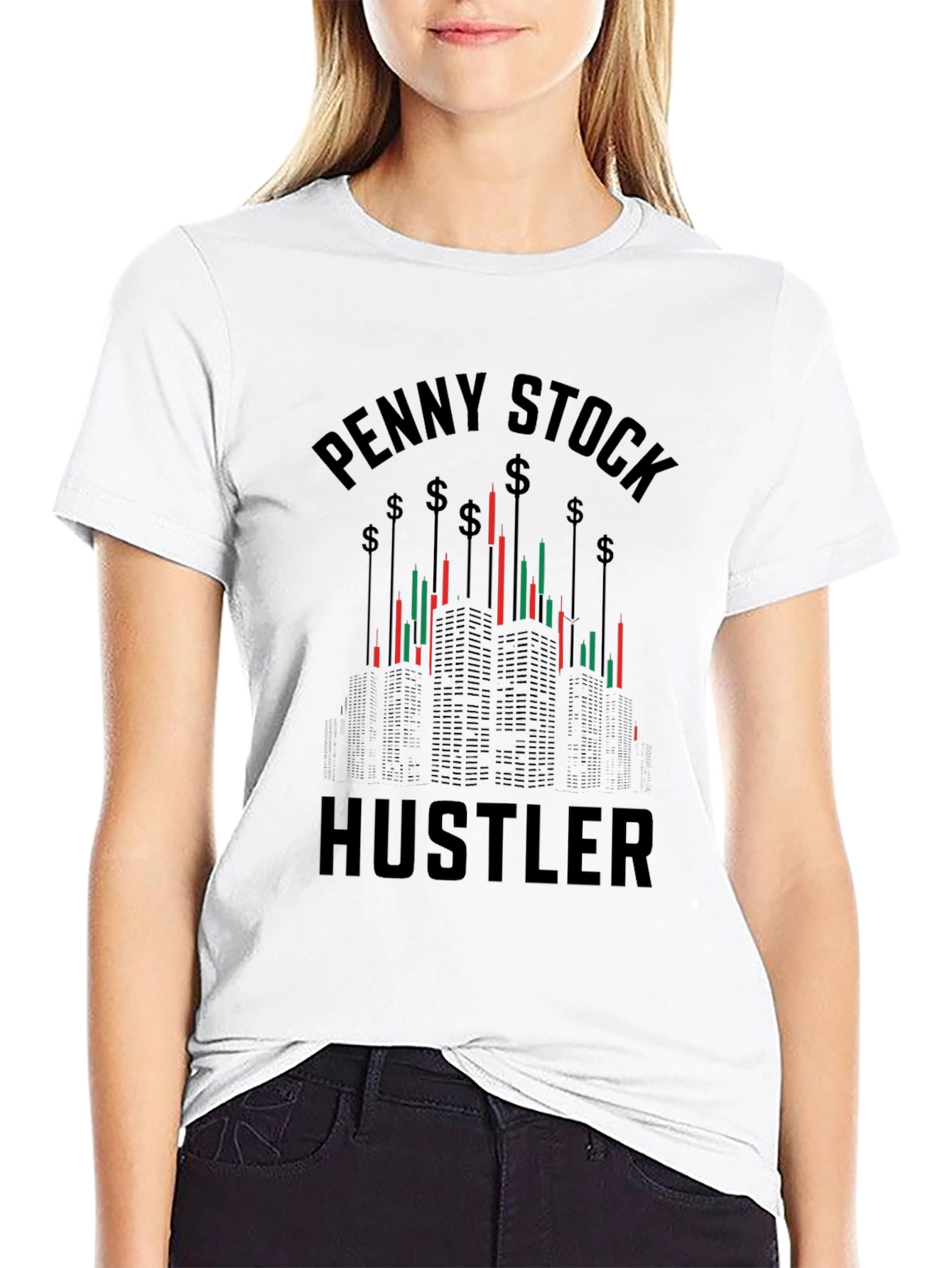 Penny Stock Hustler Graphic T-Shirt