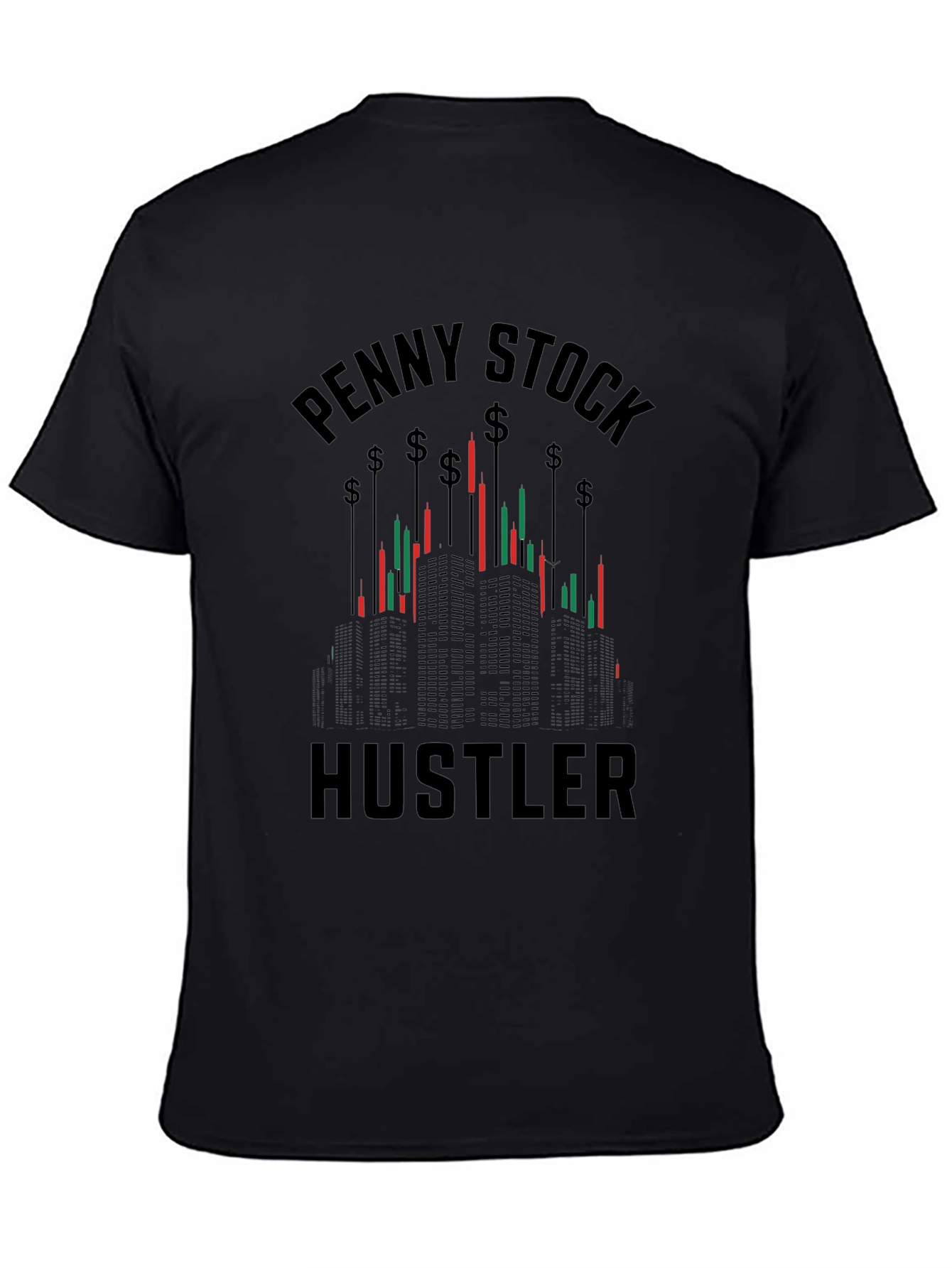Penny Stock Hustler Graphic T-Shirt