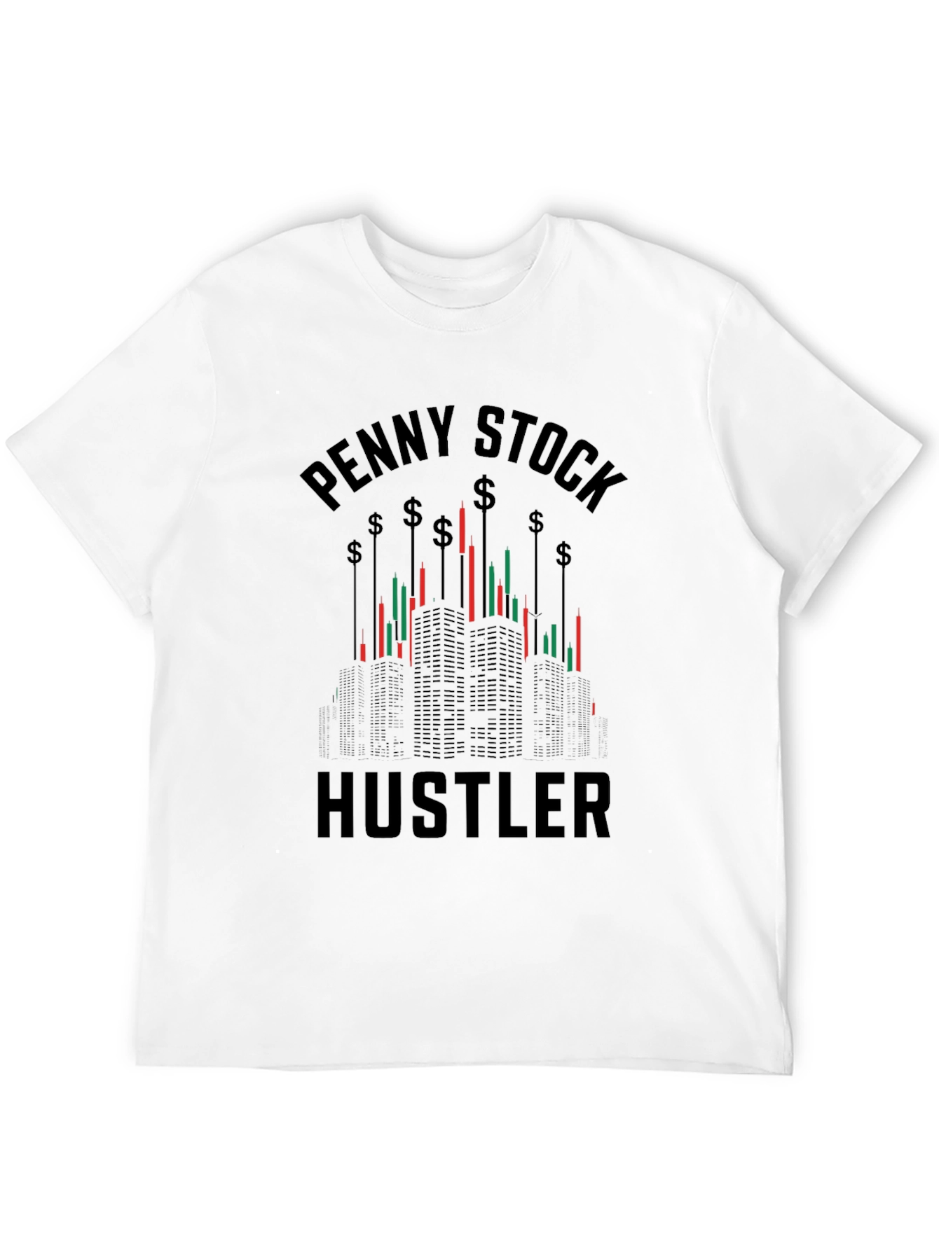 Penny Stock Hustler Graphic T-Shirt
