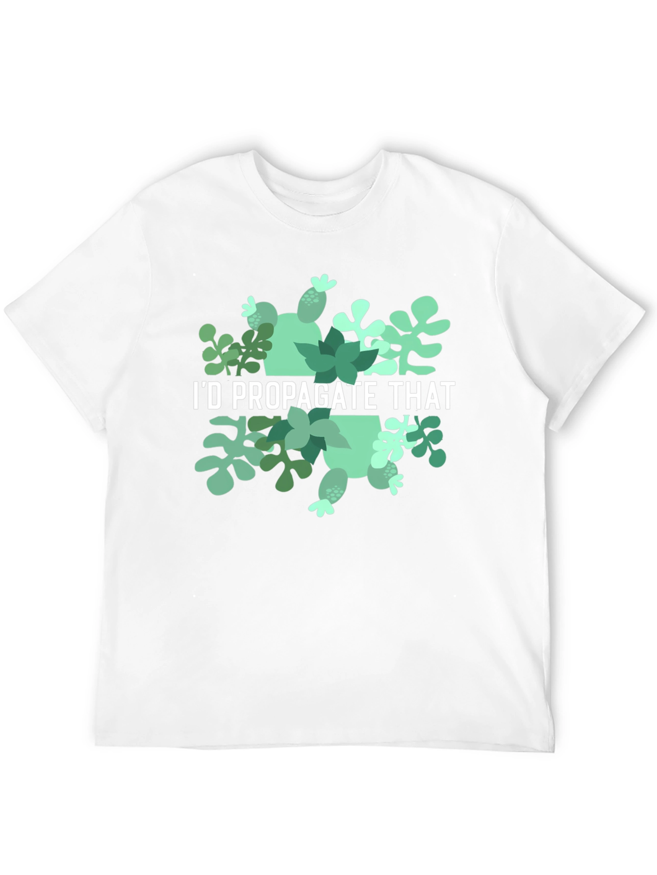 Id Propagate That Black Graphic Tee