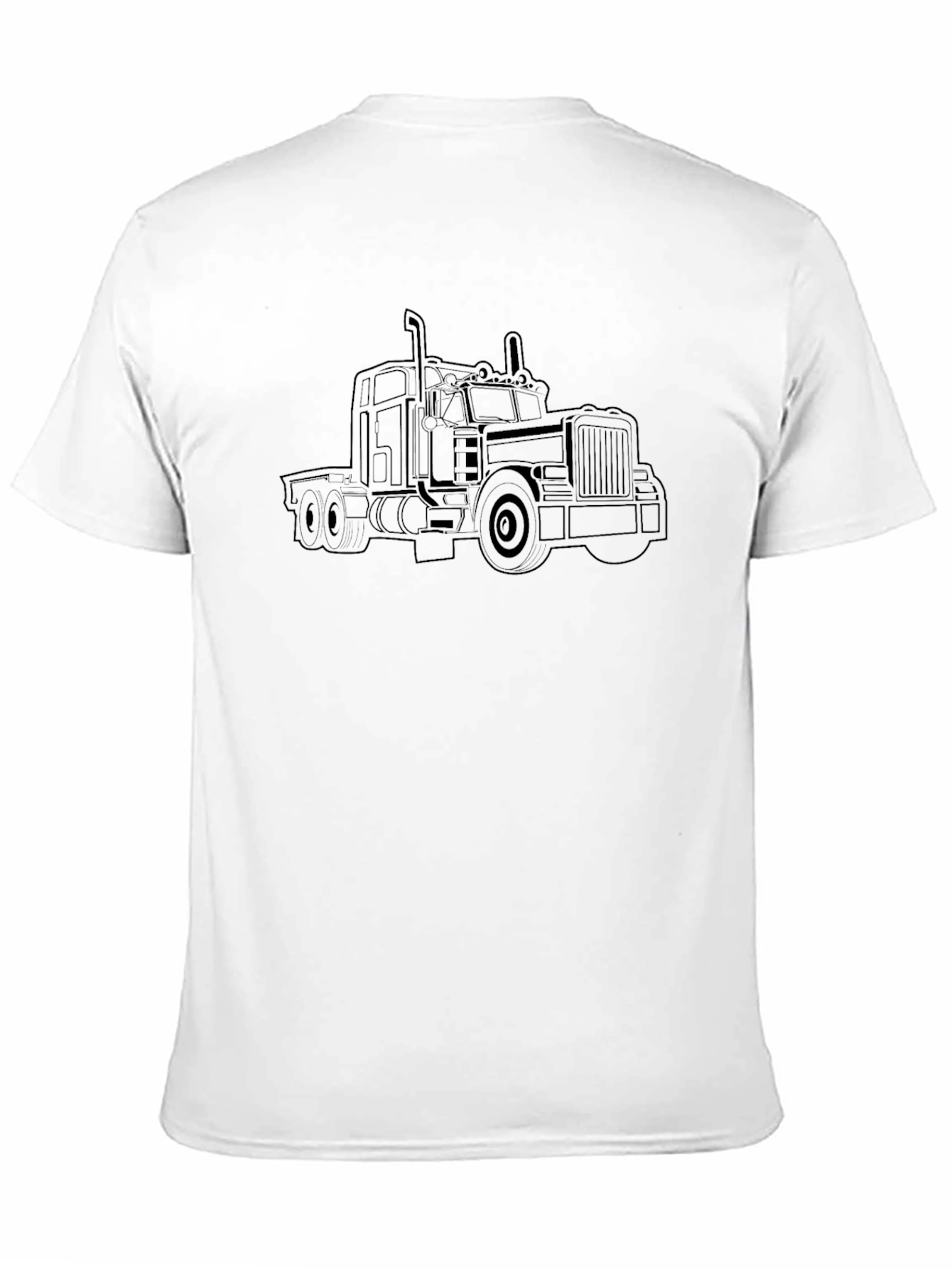 Black Truck Graphic Tee - Bold & Classic