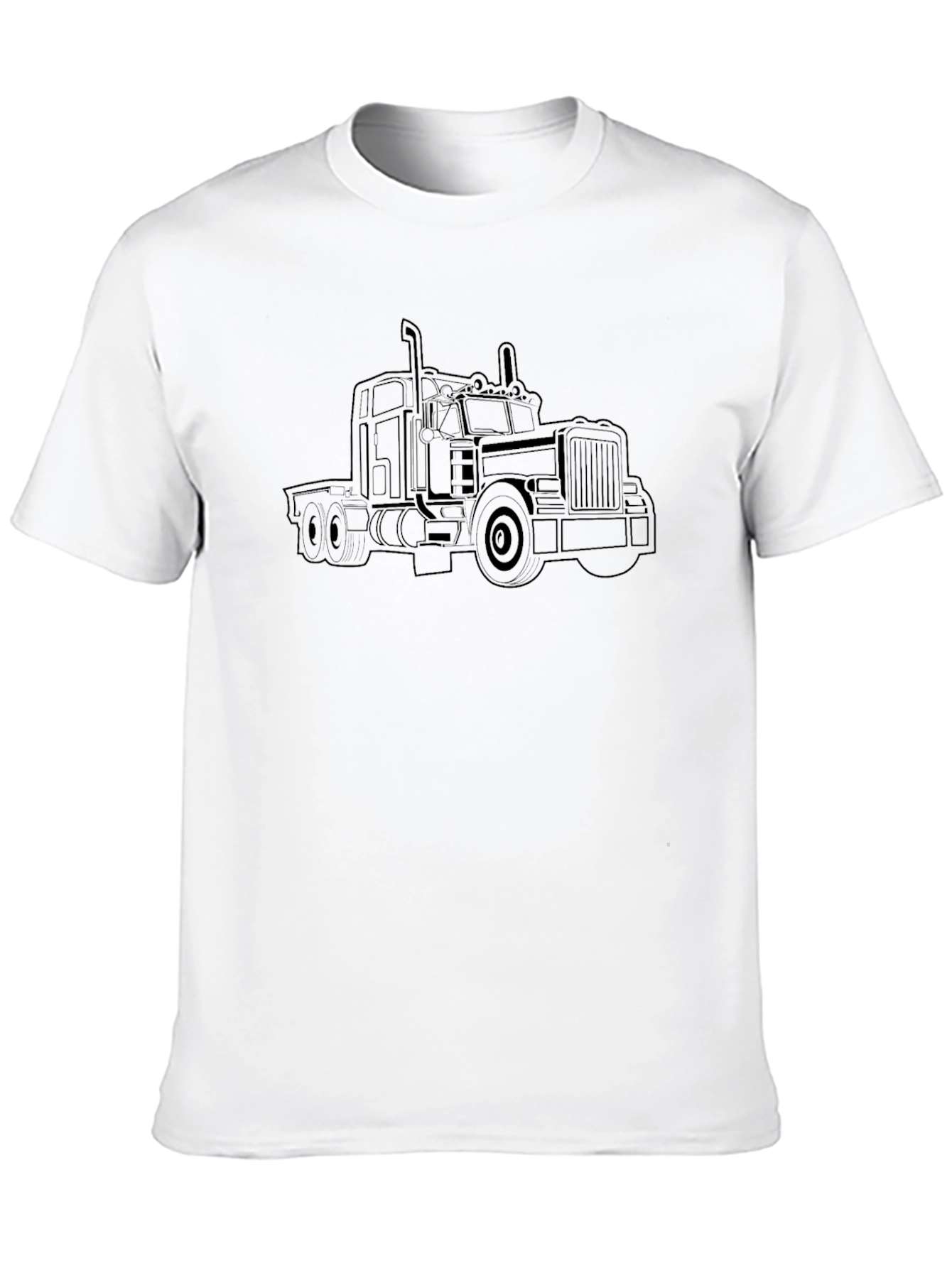 Black Truck Graphic Tee - Bold & Classic