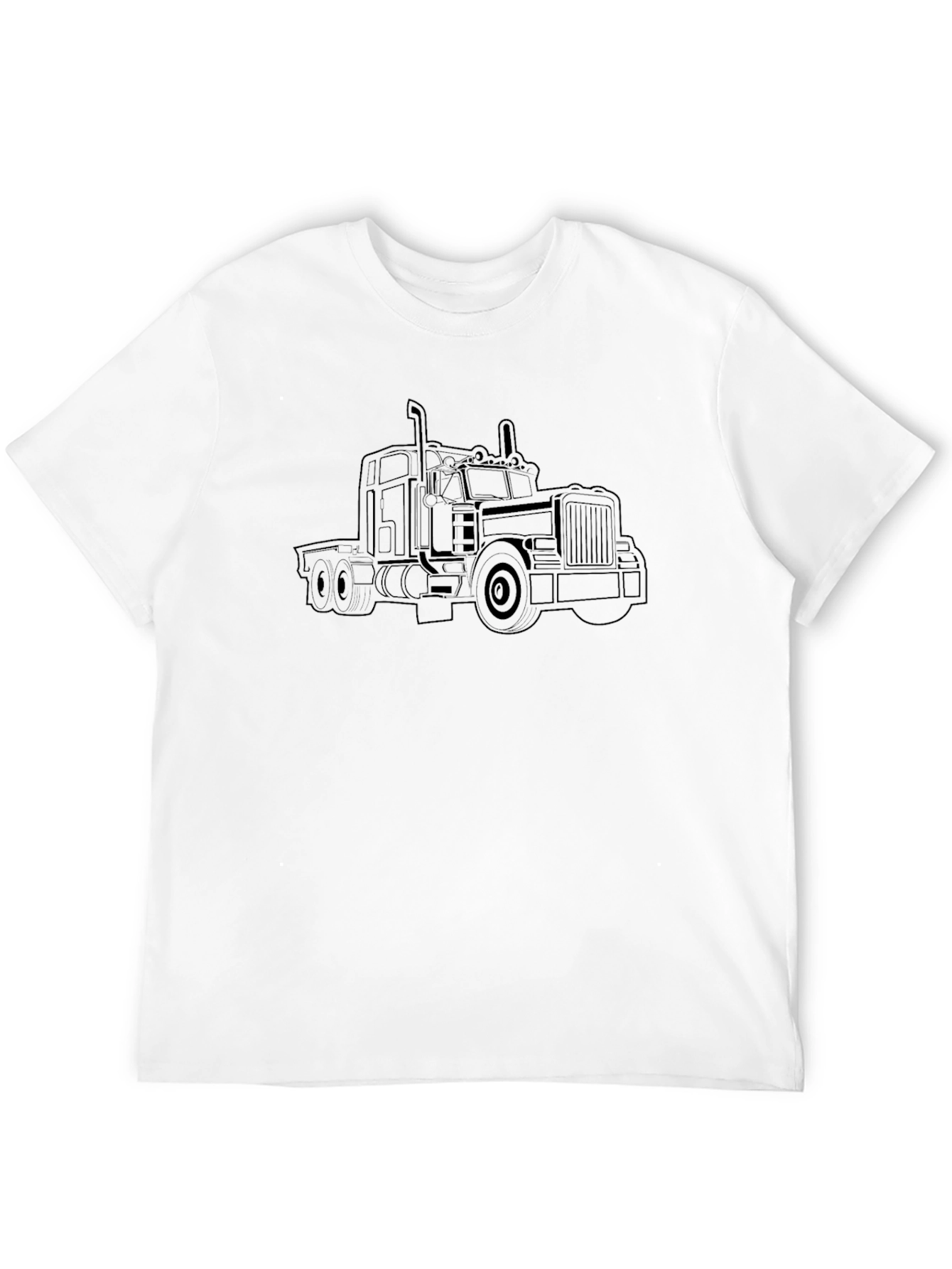 Black Truck Graphic Tee - Bold & Classic