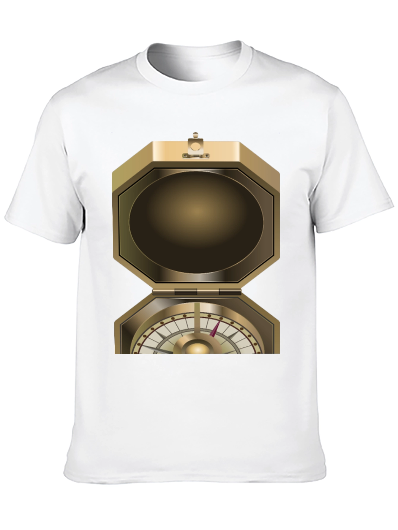 Novelty Compass Graphic T-Shirt